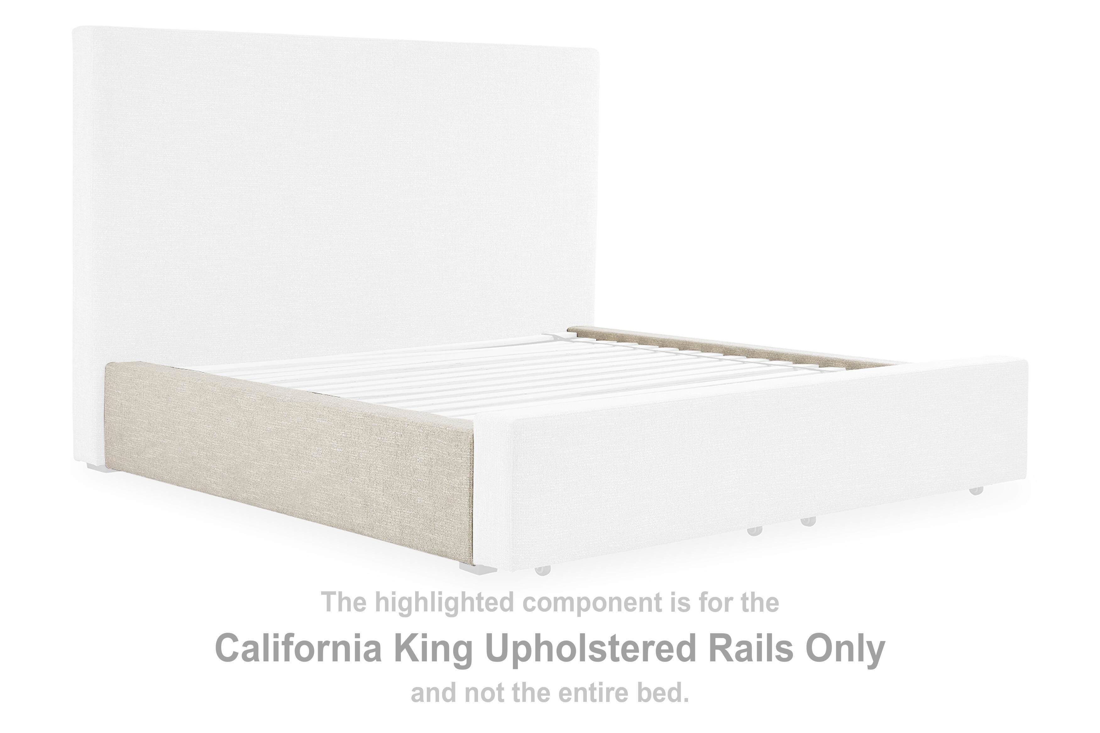 Kristiland California King Upholstered Rails, , large