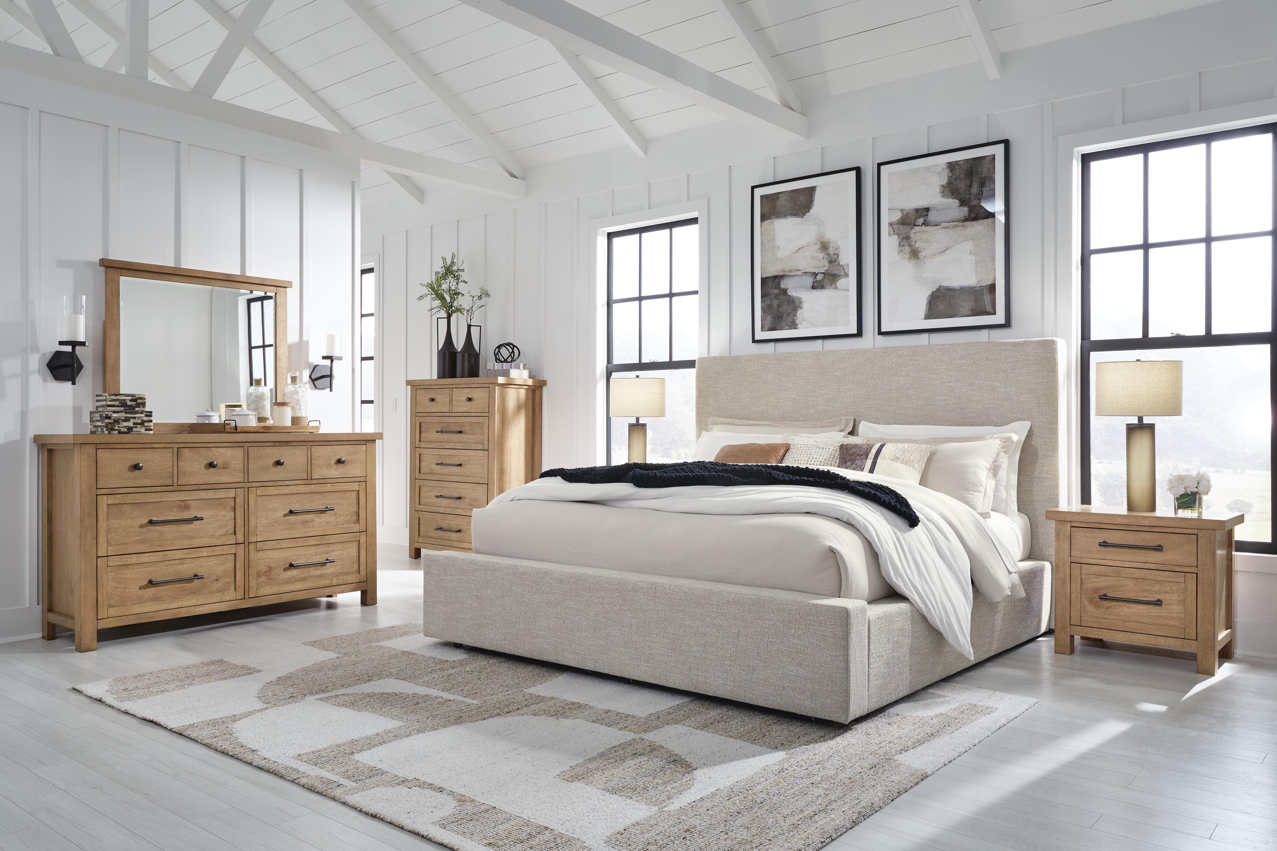 Kristiland King Upholstered Storage Bed - image 8