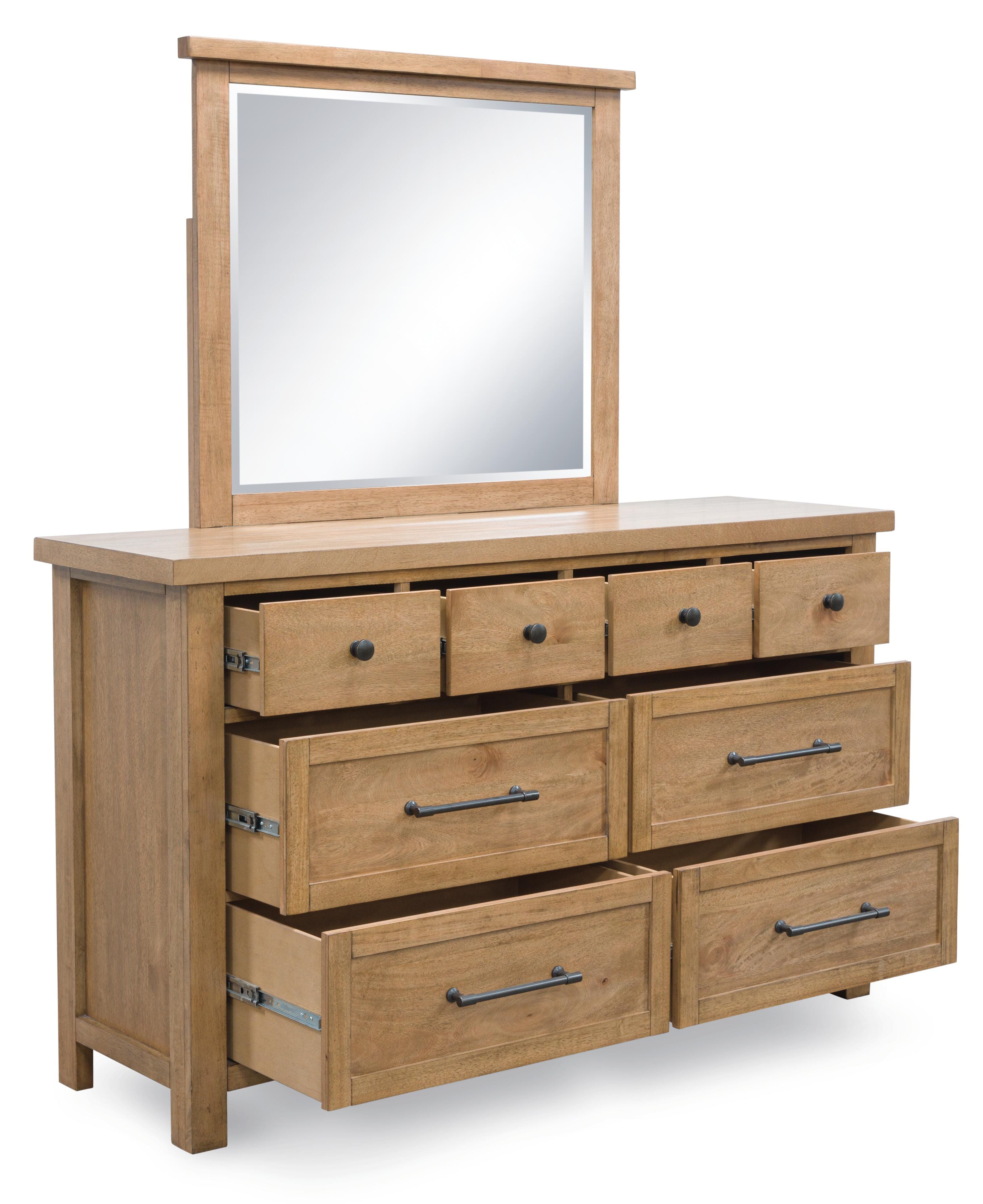 Kristiland Queen Upholstered Storage Bed, Dresser and Mirror - image 4