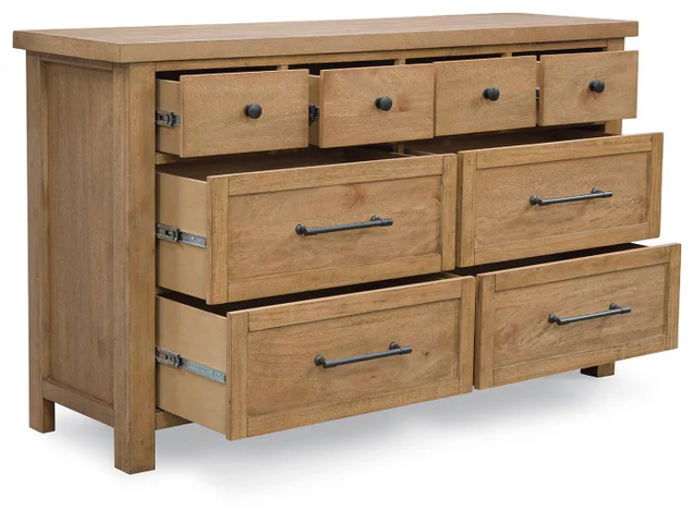 Ashley Kristiland Light Brown Dresser Ashley Kristiland Light Brown Dresser