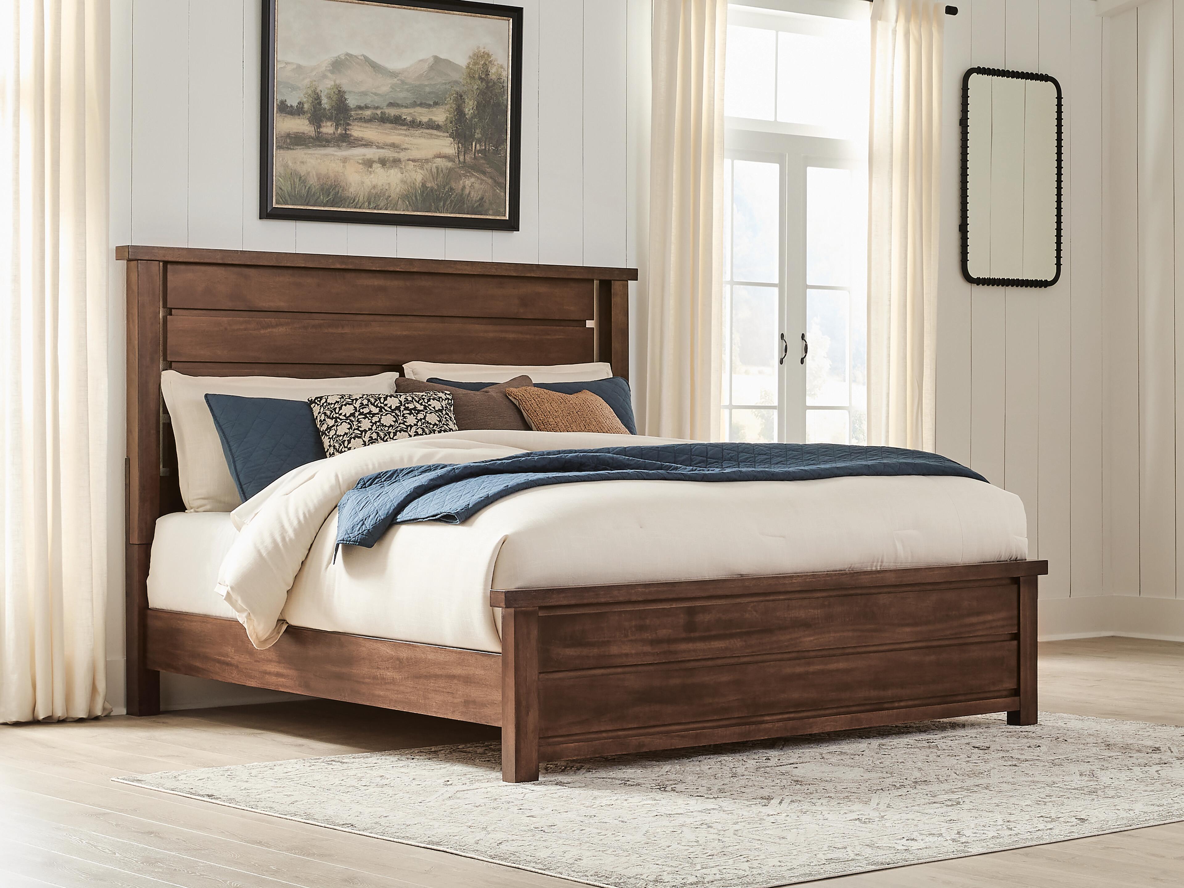 Cama con paneles Kristiland King - image 1