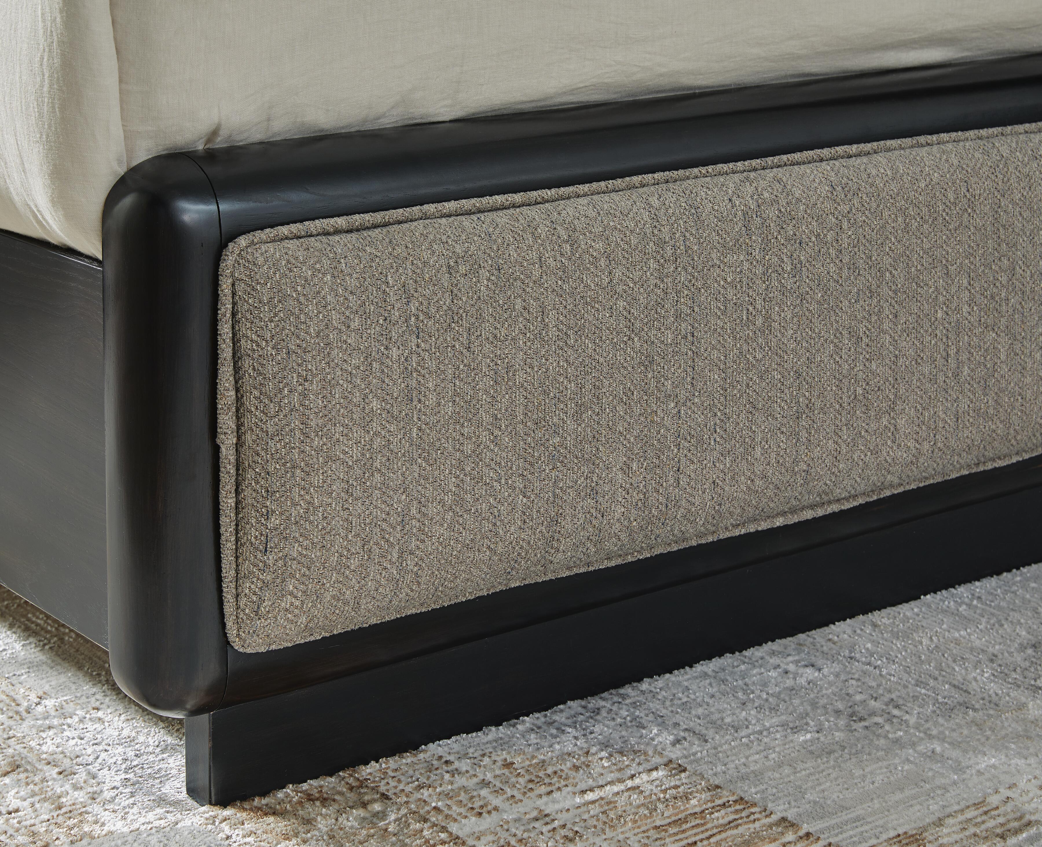 Cama tapizada Rowanbeck King con panel - image 7