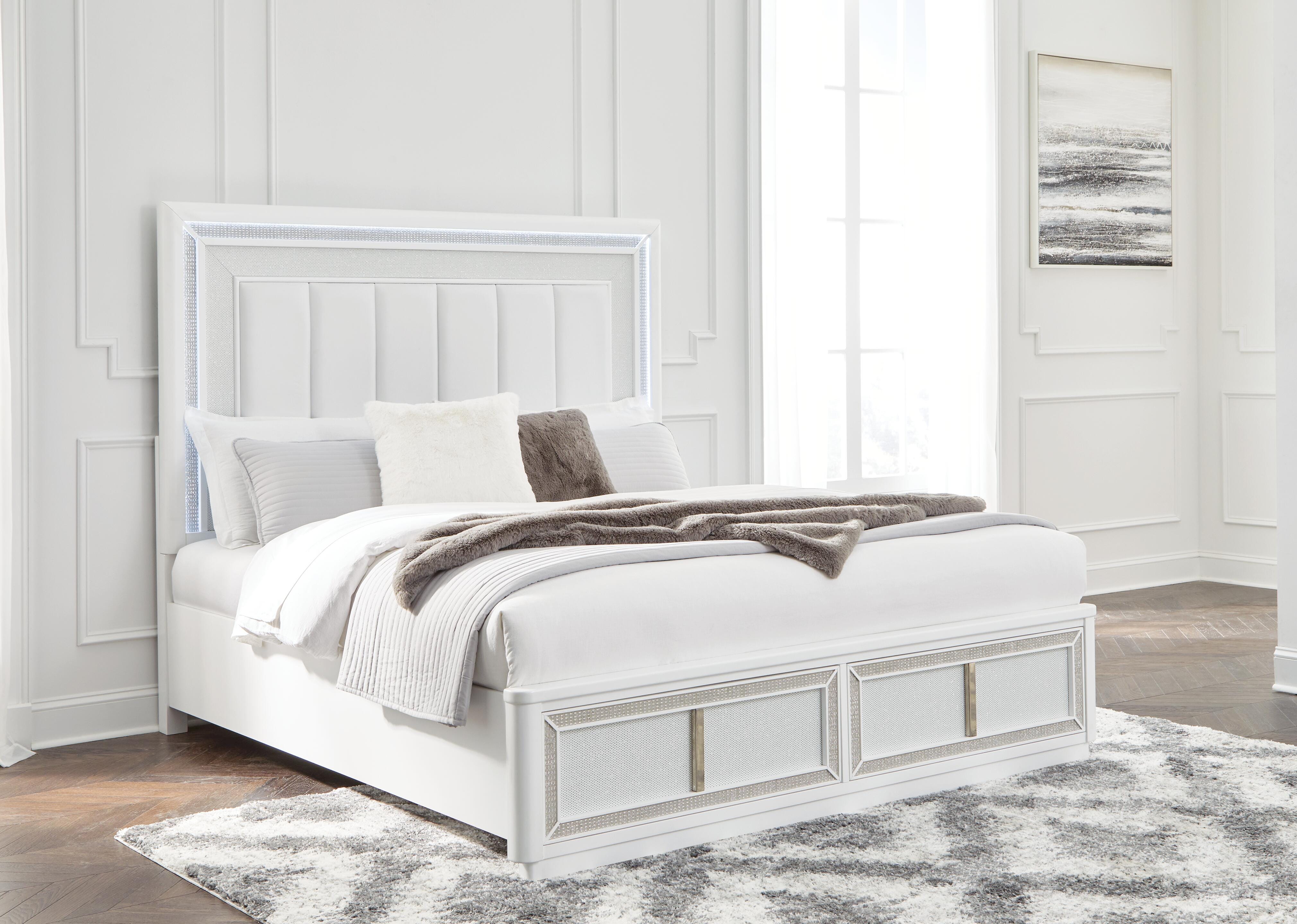 Chalanna King Upholstered Storage Bed - image 1