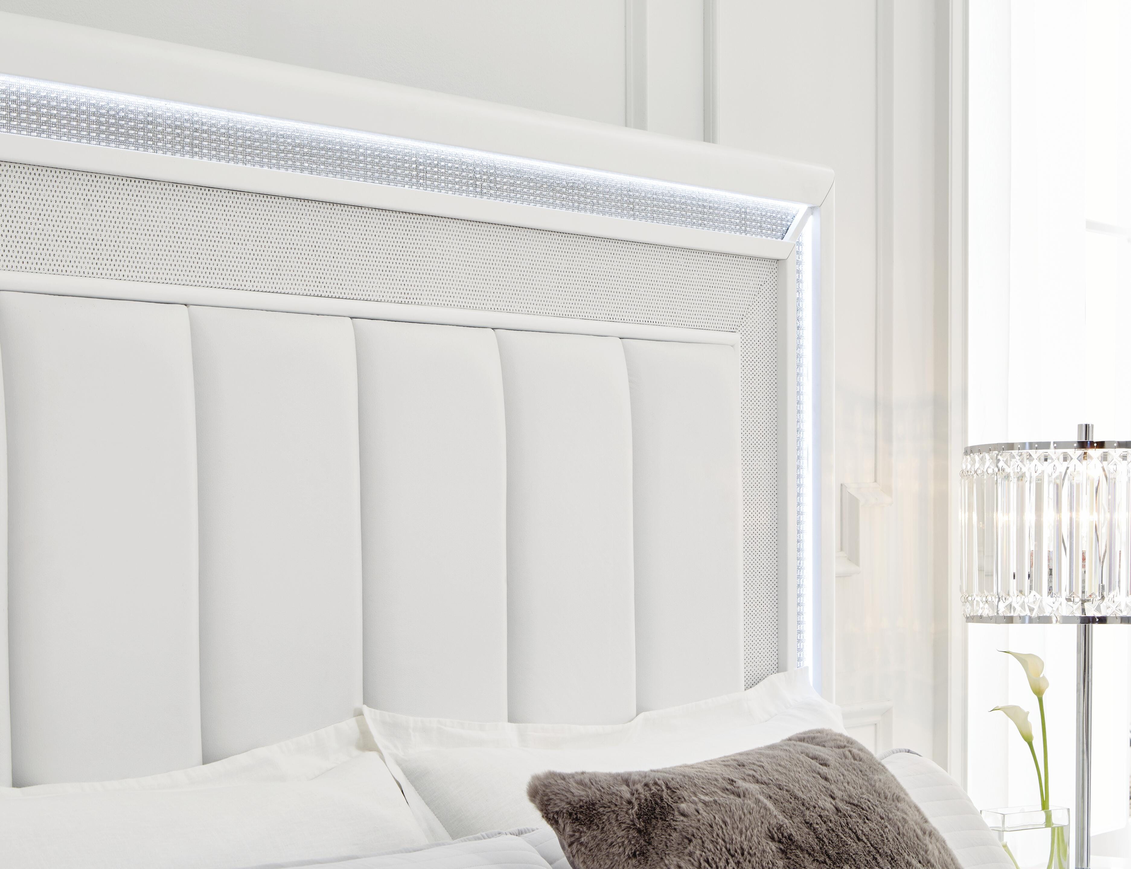 Cama Queen Tapizada con Almacenamiento Chalanna - image 5