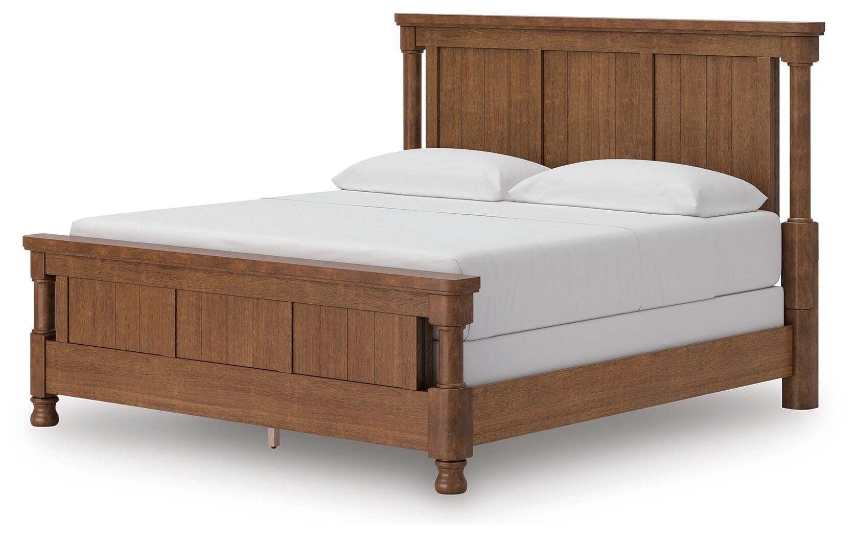 Chadworth Poster Bed, Brown, large