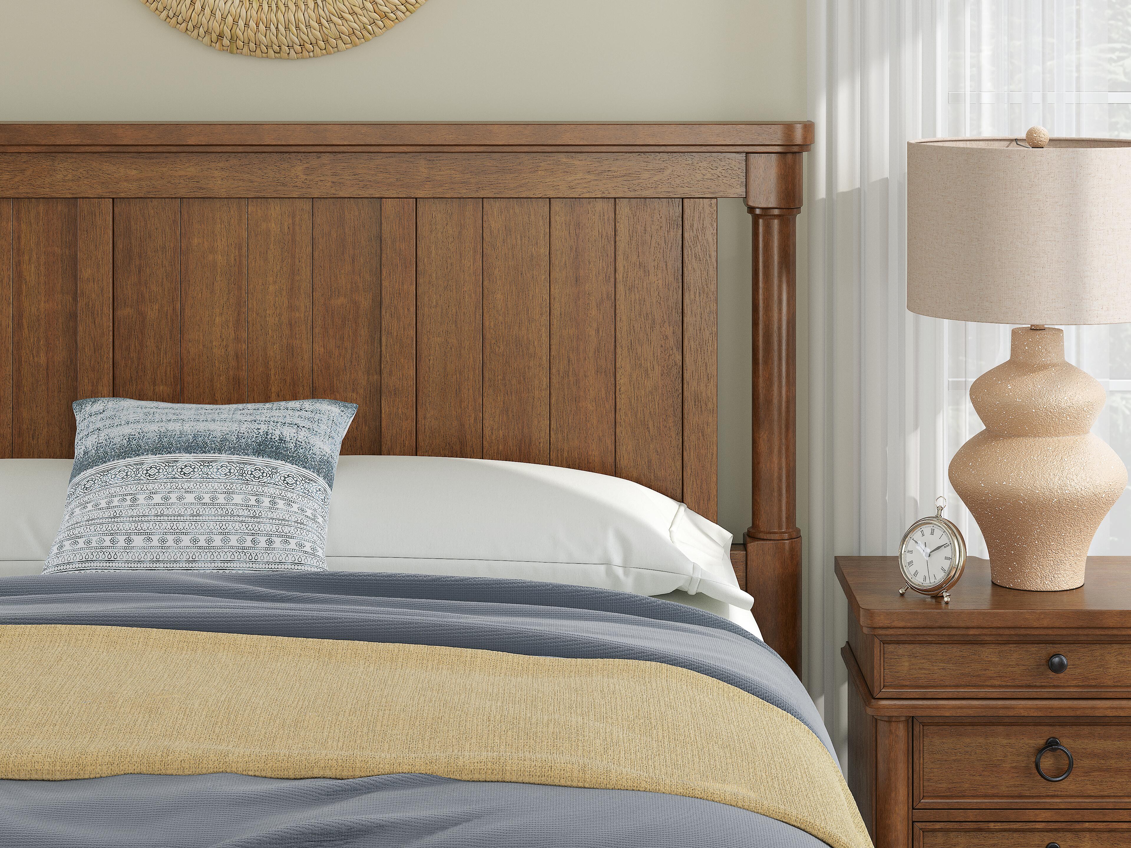 Chadworth Poster Bed, Brown, large