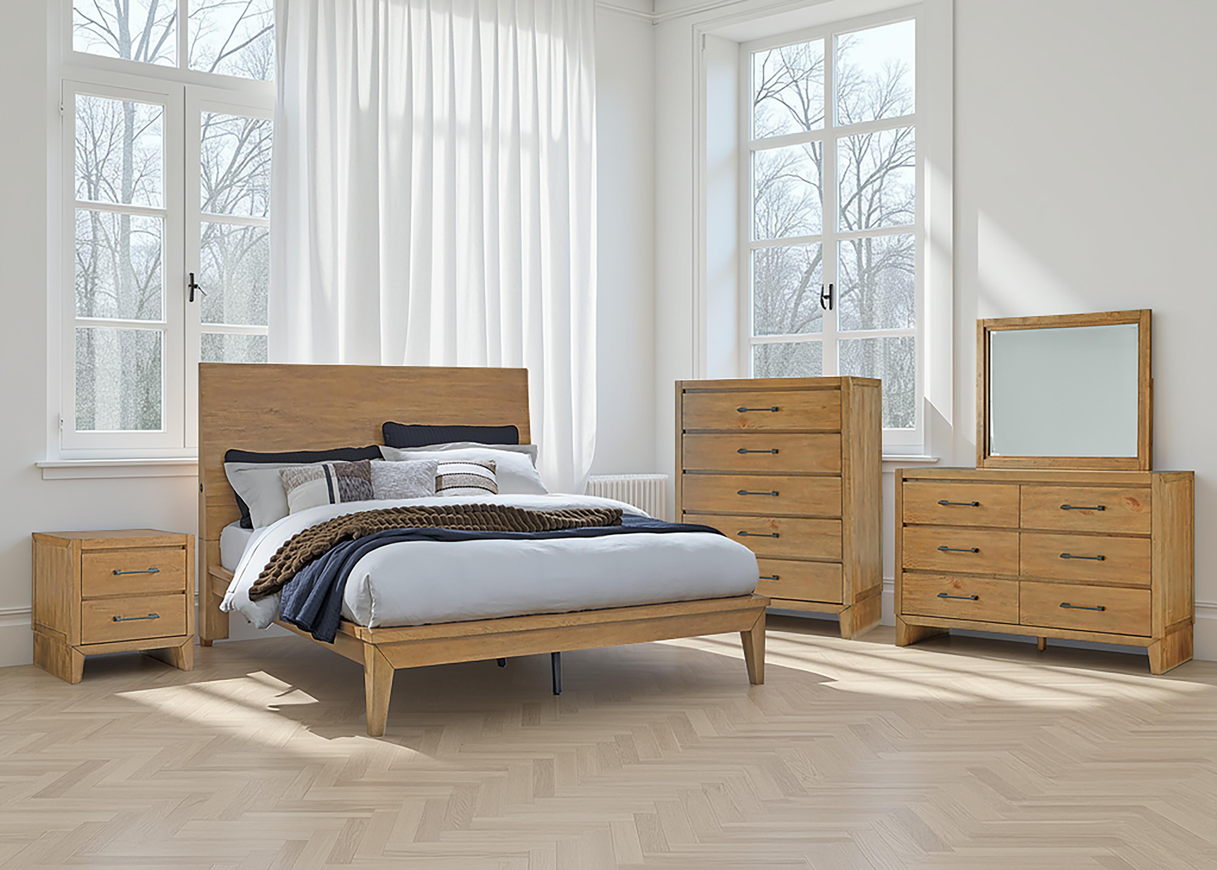 Cama con panel Queen Sherbana - image 2