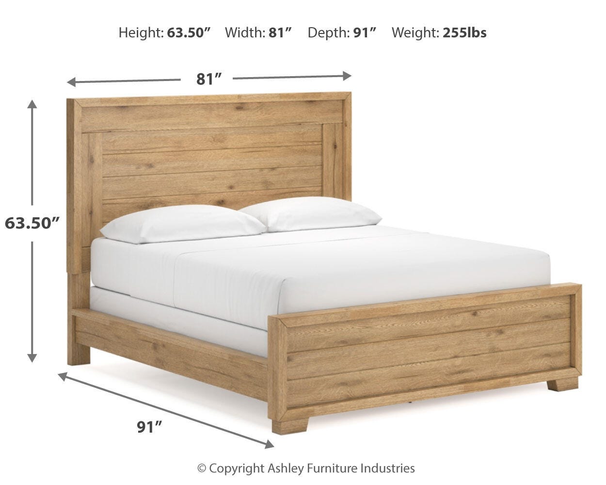Galliden California King Panel Bed - image 11