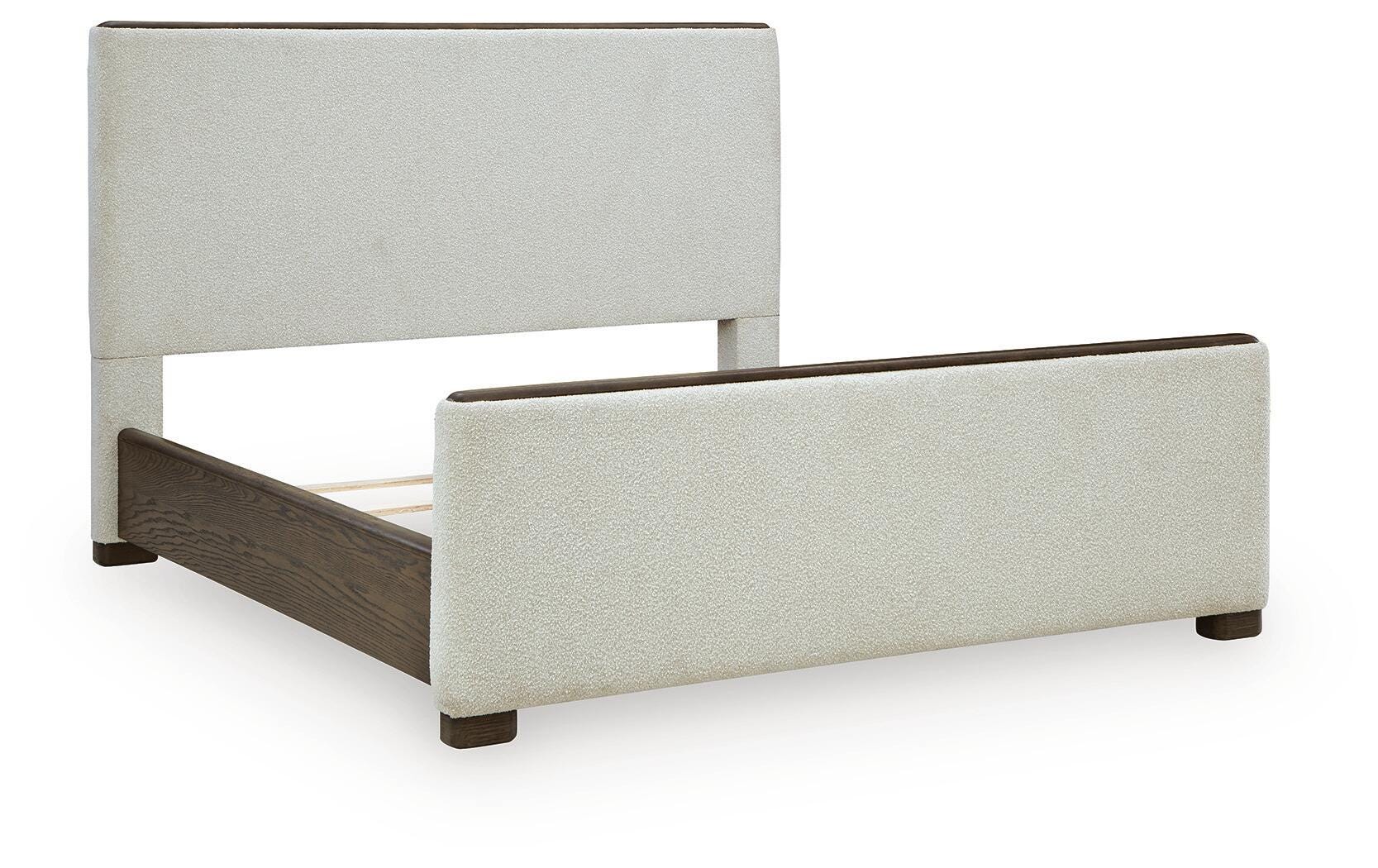 Cama Darimore King con panel tapizado - image 3