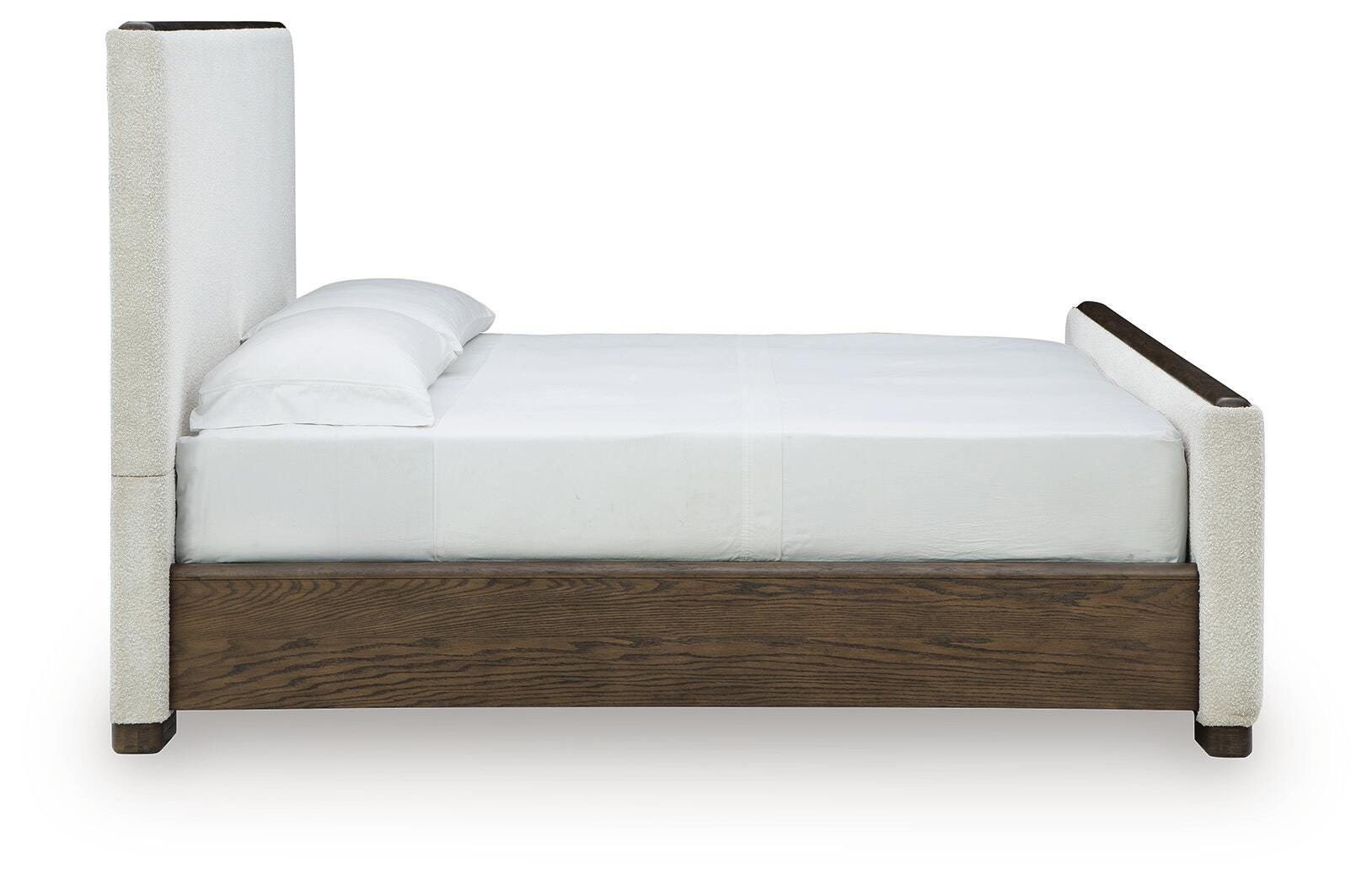 Cama Darimore King con panel tapizado - image 5
