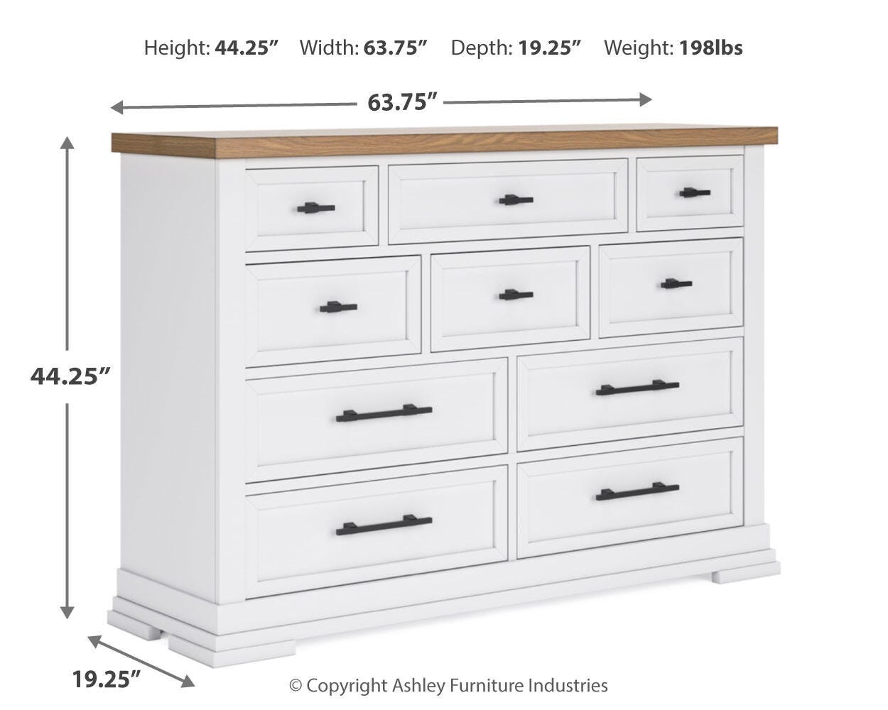 Ashbryn Dimensions