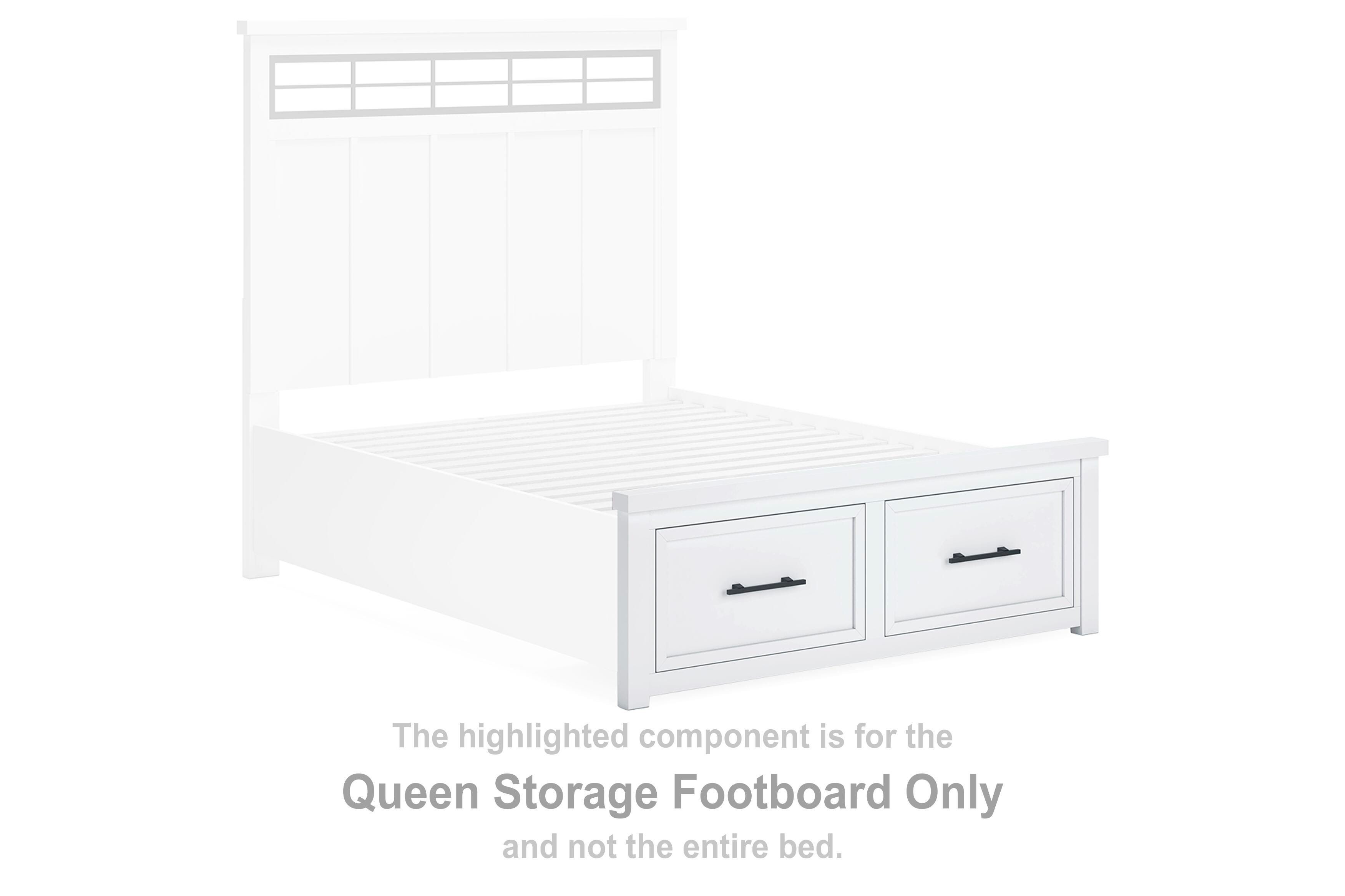 Ashbryn Queen Storage Footboard - image 1