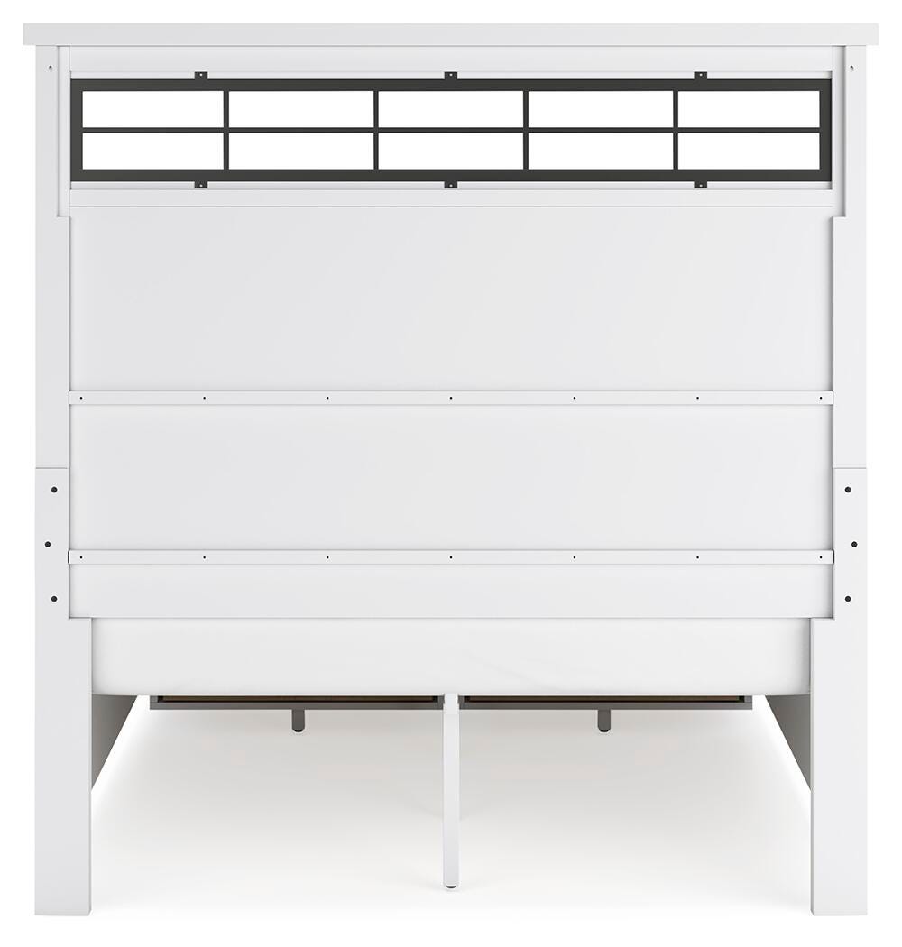 Cama Ashbryn Queen con panel de almacenaje - image 5