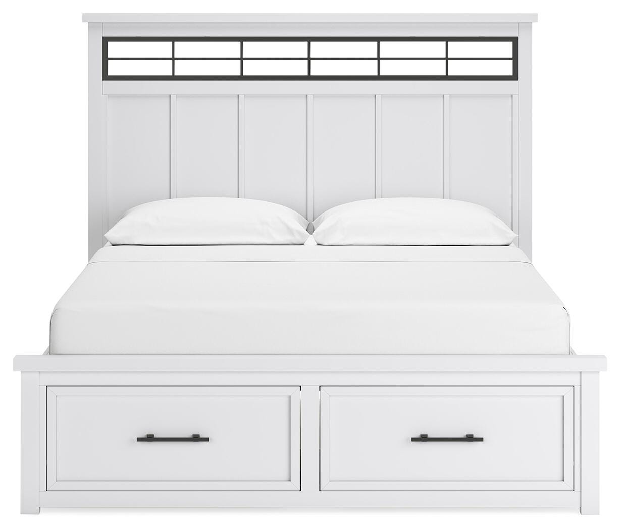 Cama Ashbryn California King de Panel con Almacenamiento - image 5
