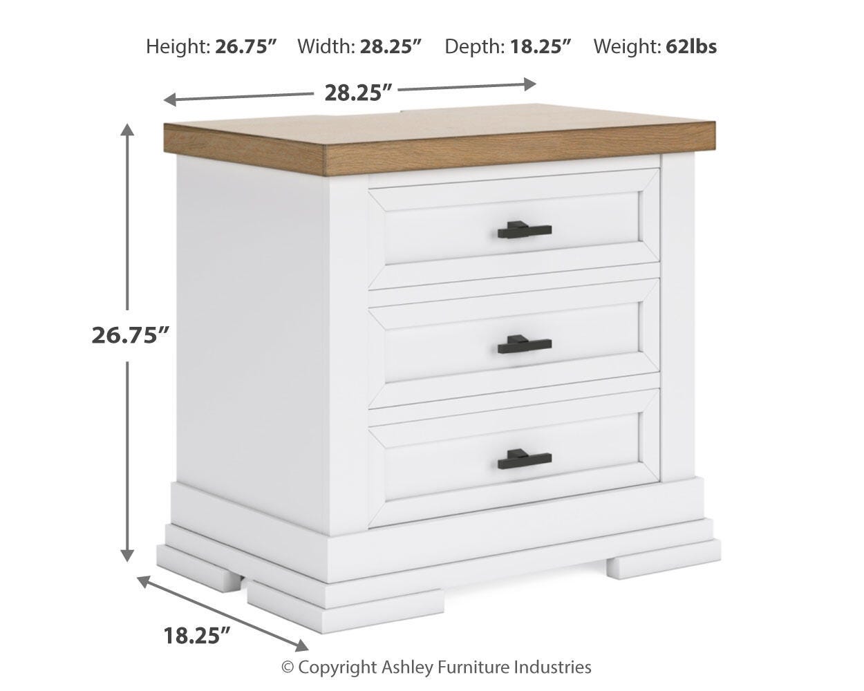 Ashbryn Dimensions