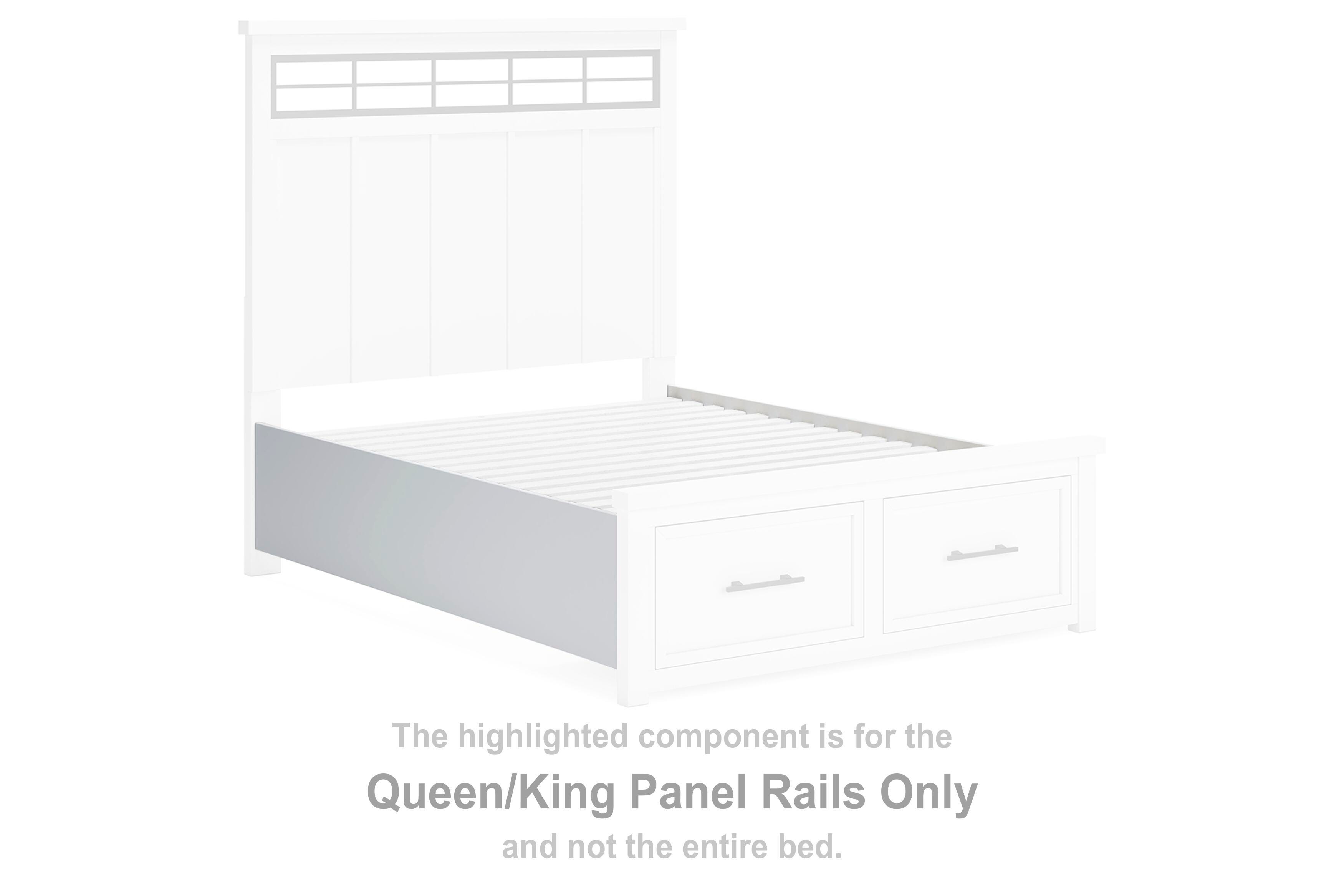 Ashbryn Queen/King Panel Rails - image 1