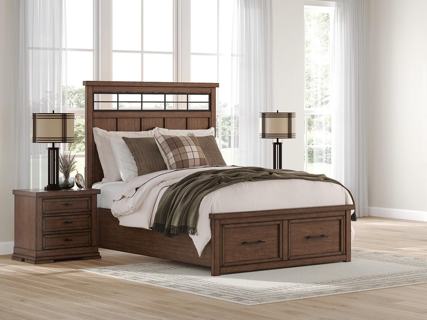Taffenbrook Queen Panel Storage Bed - image 2