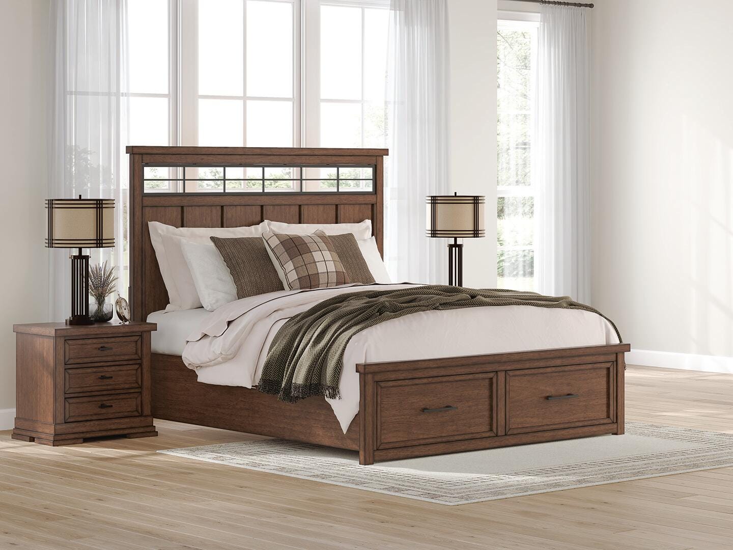 Taffenbrook California King Panel Storage Bed - image 2