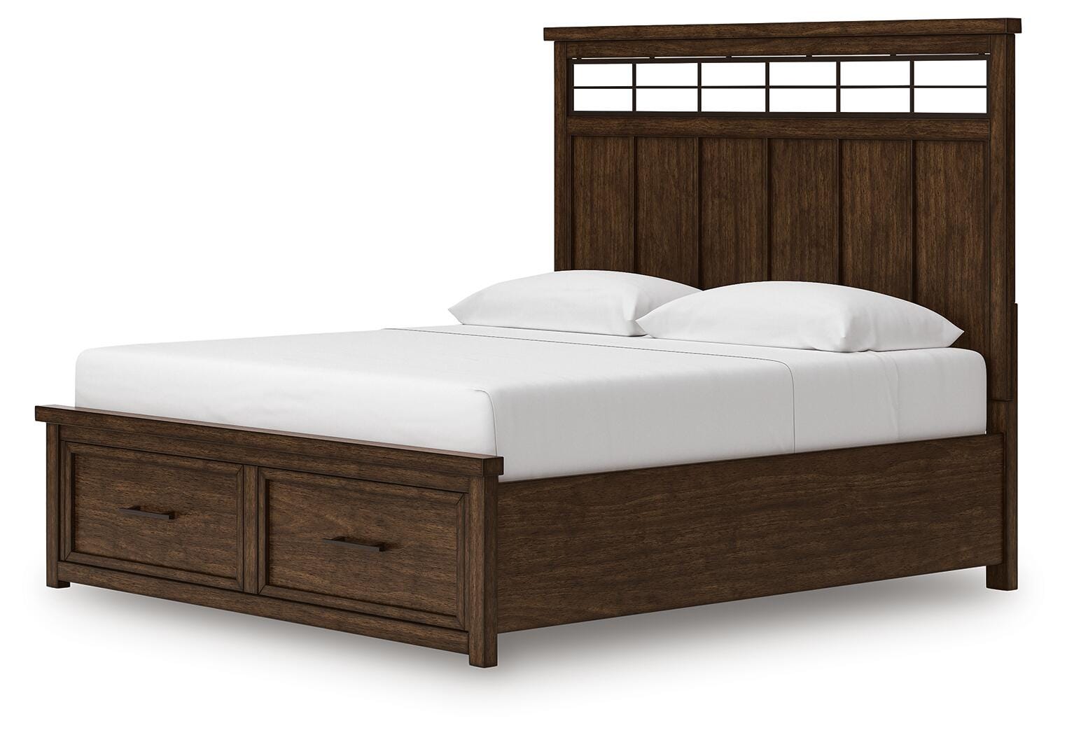 Cama Taffenbrook King con paneles y almacenaje - image 6