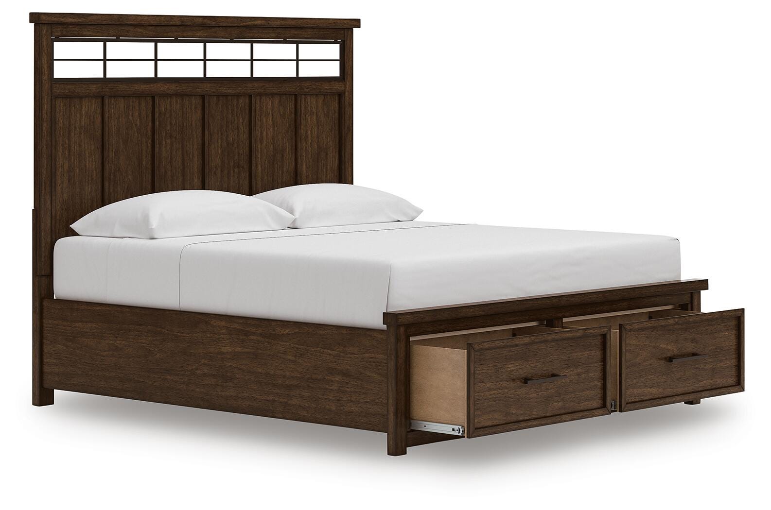 Cama Taffenbrook King con paneles y almacenaje - image 3