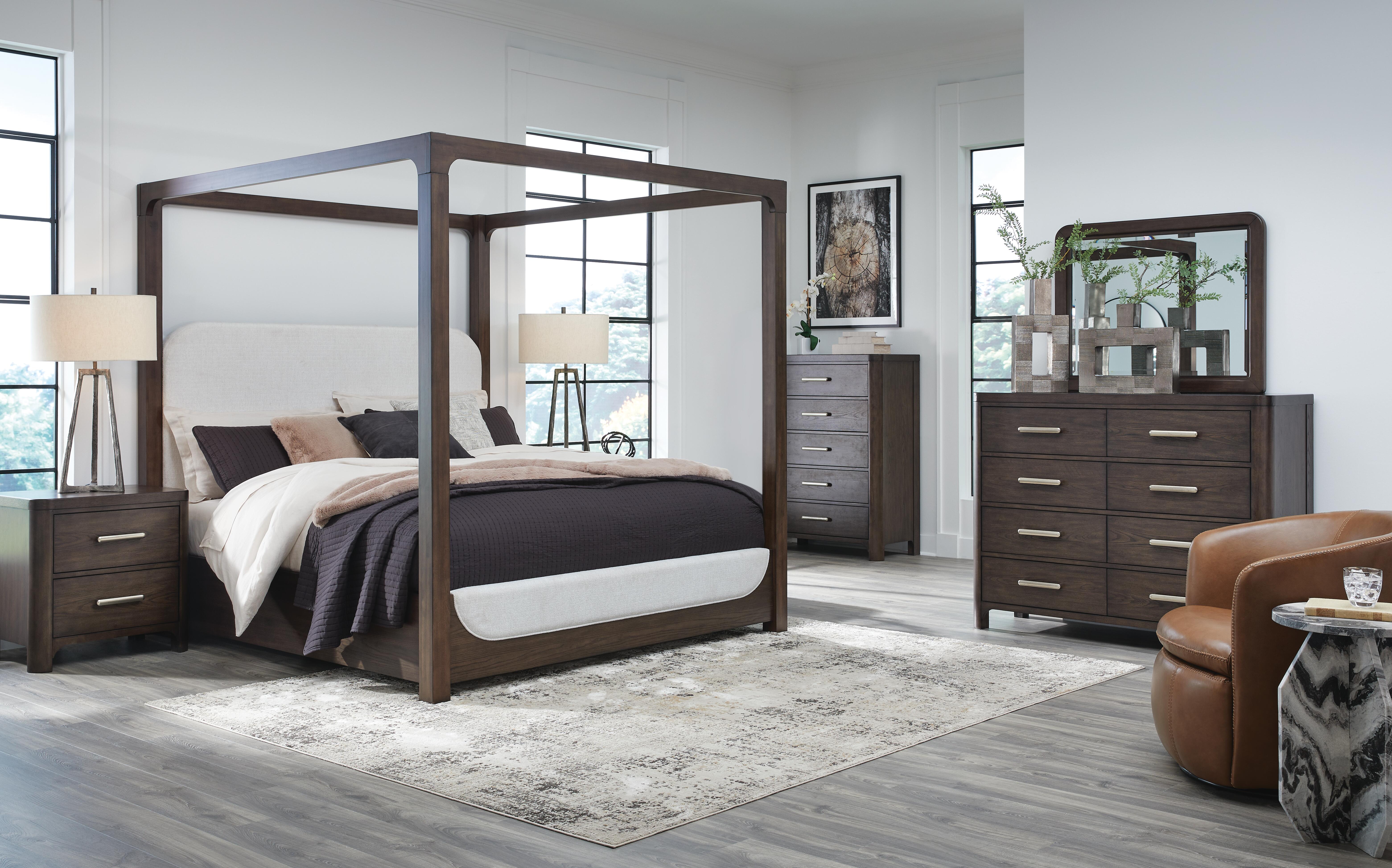 Breckington King Upholstered Canopy Bed - image 5