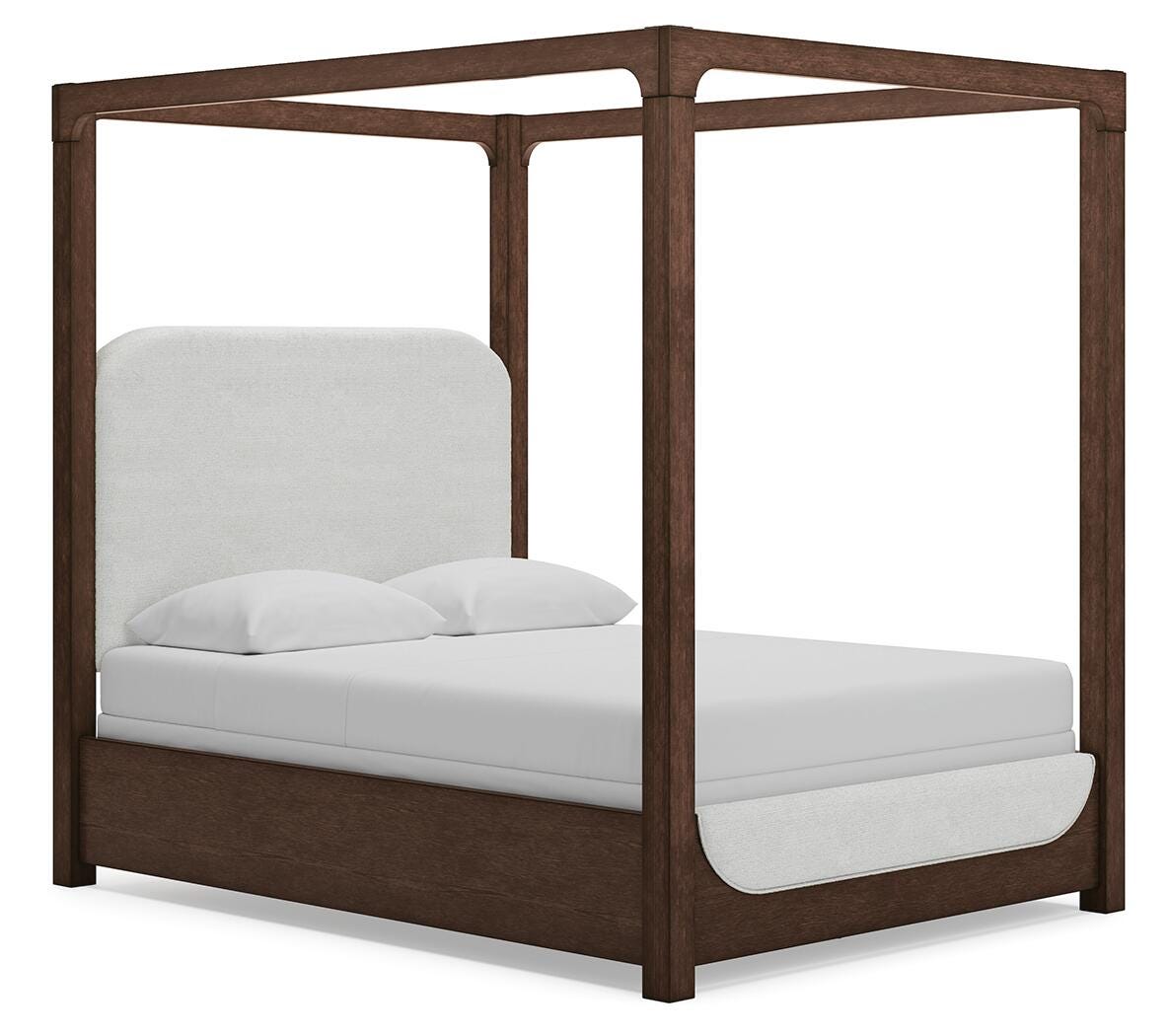 Breckington Queen Upholstered Canopy Bed - image 2