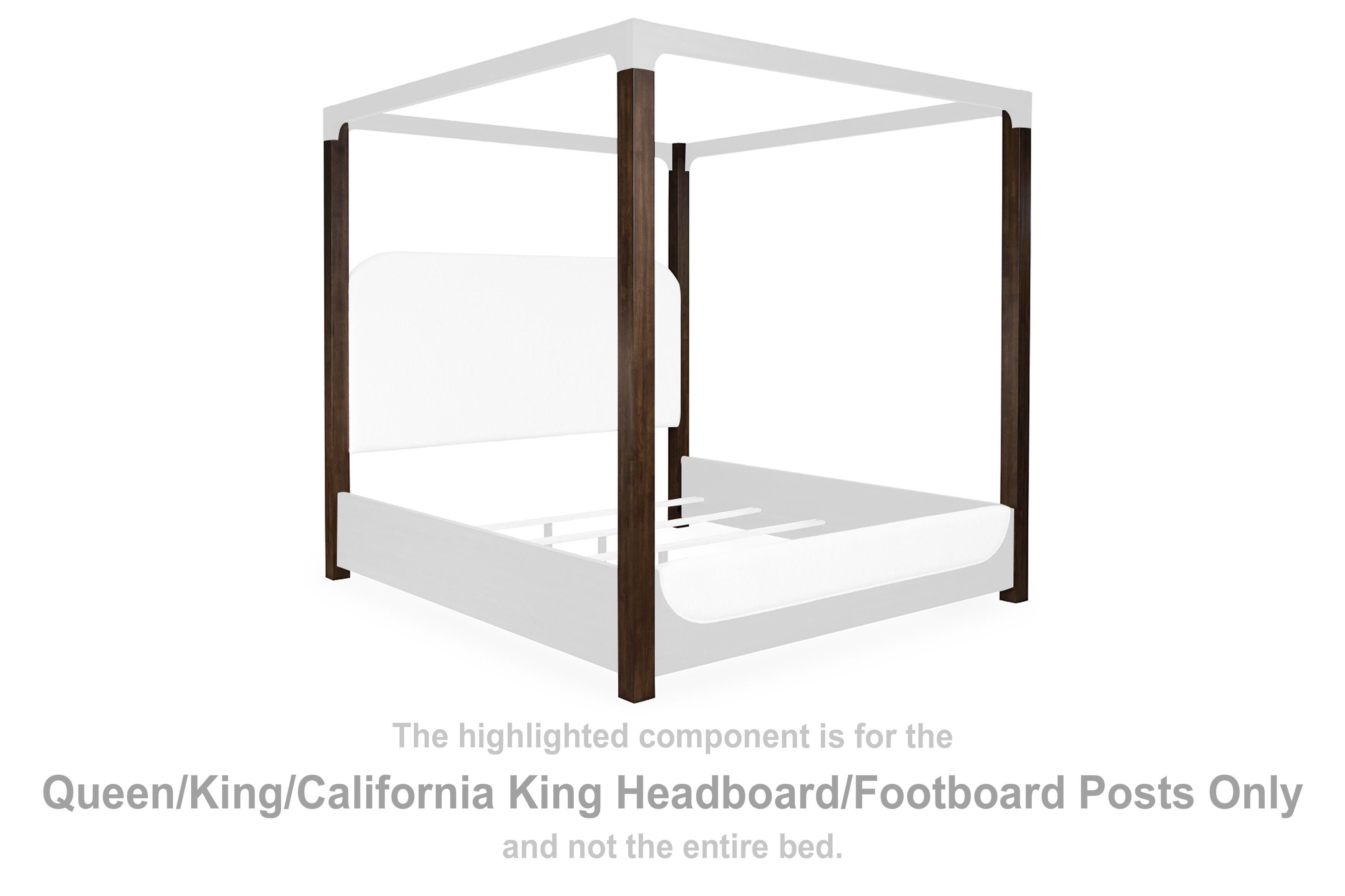 Breckington Queen/King/California King Headboard/Footboard Posts, , large