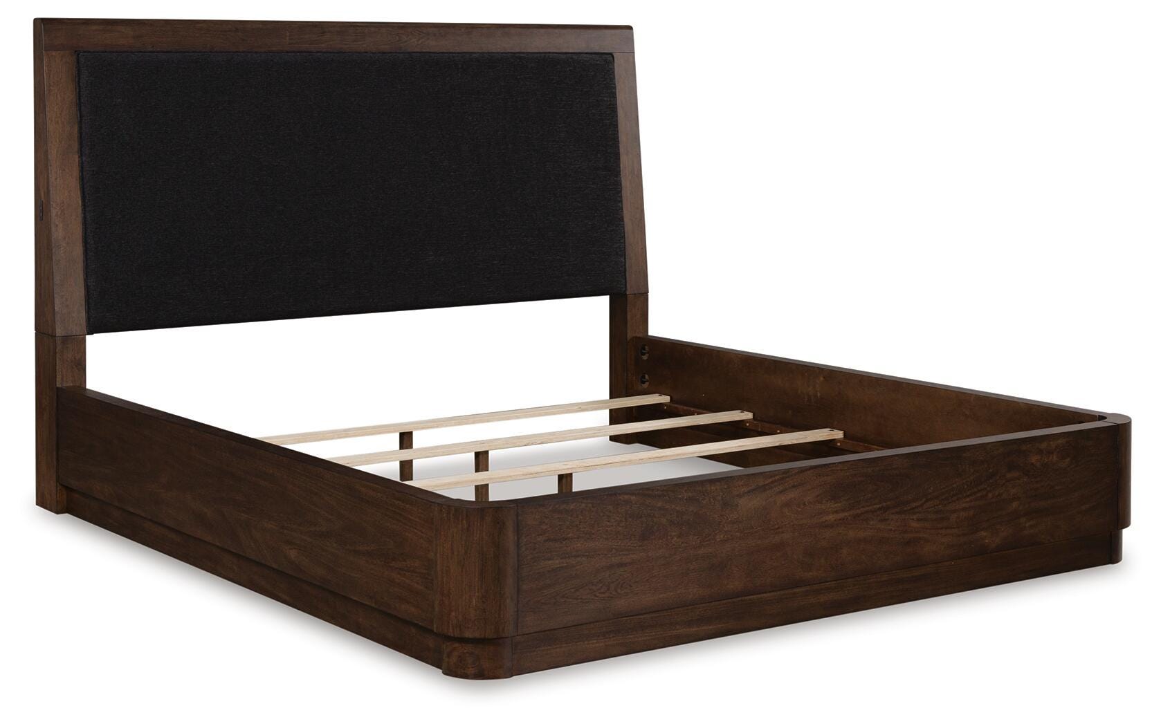 Kendamor King Upholstered Panel Bed - image 2