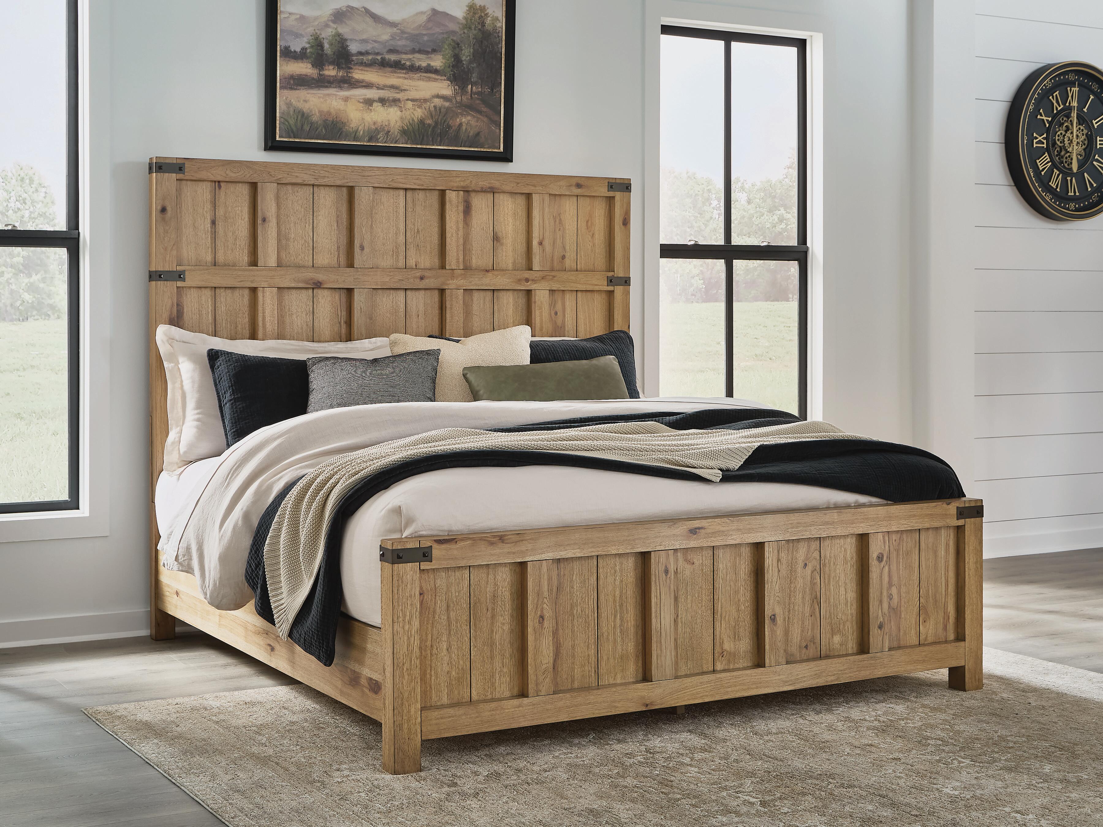 Ridgester King Panel Bed - image 1