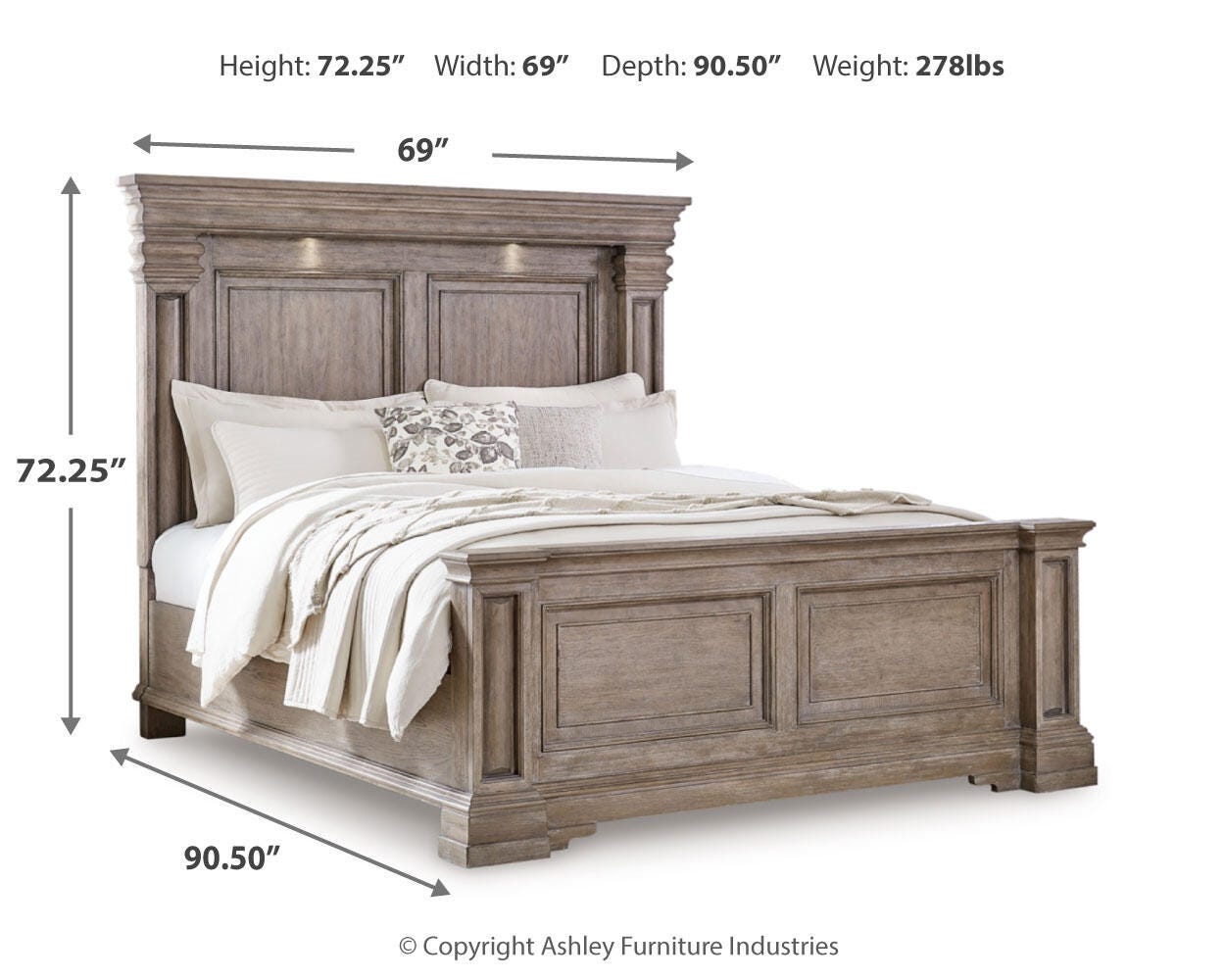 Blairhurst Queen Panel Bed - image 3