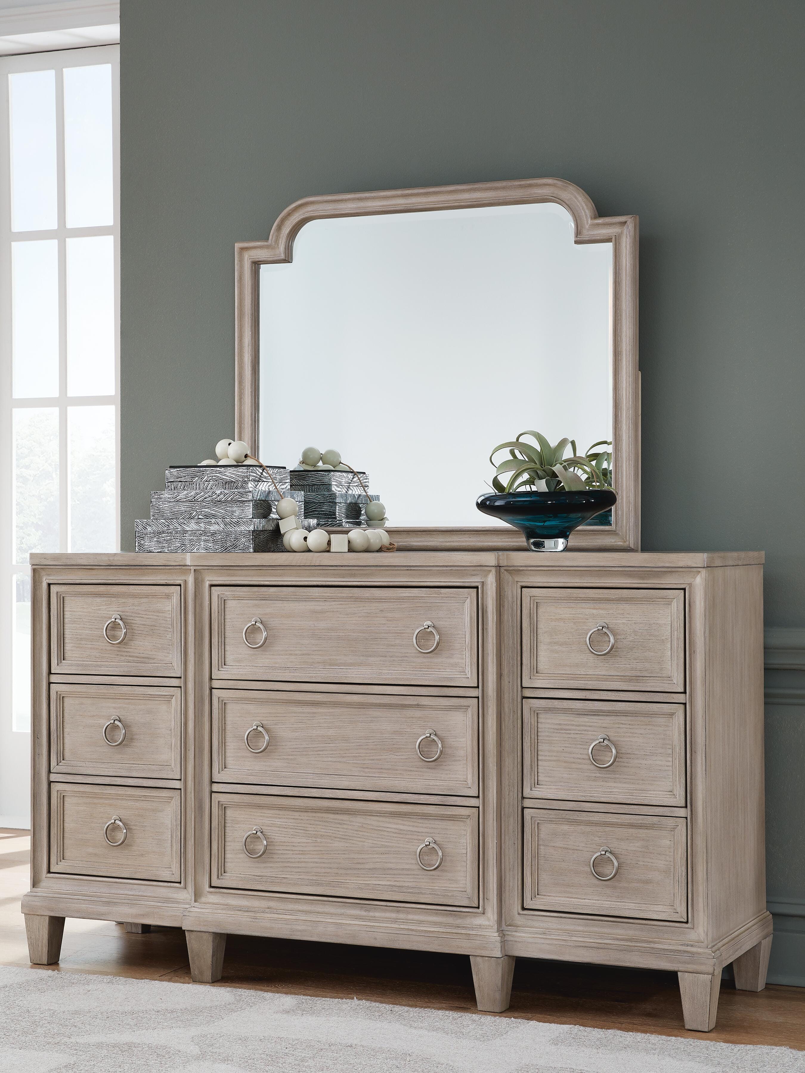 Jorlaina Dresser and Mirror, , rollover