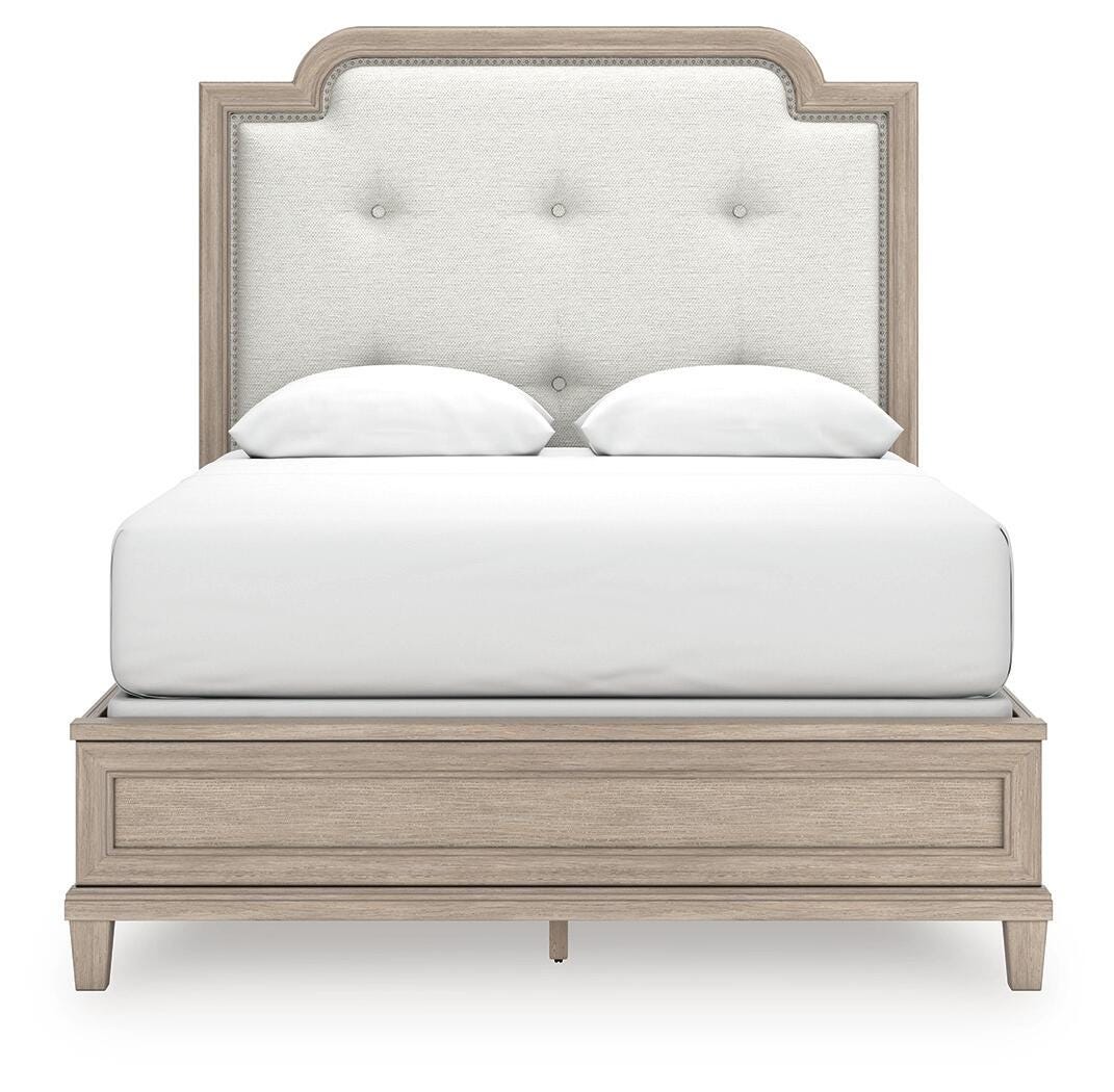 Jorlaina Queen Upholstered Panel Bed - image 5