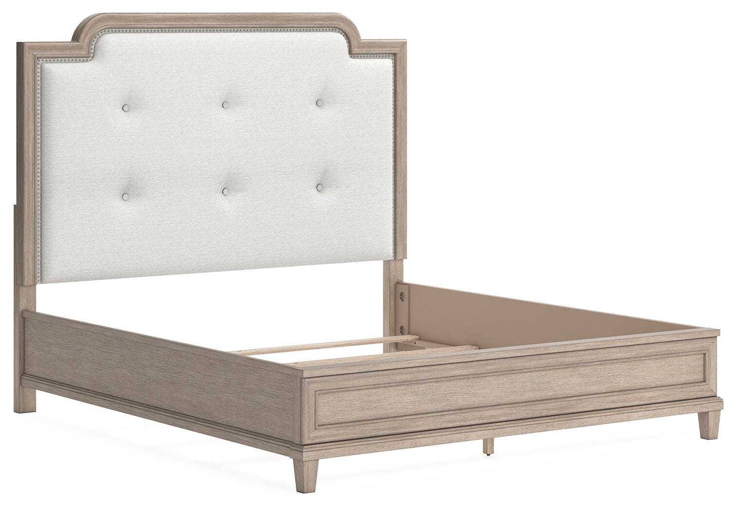 Jorlaina King Upholstered Panel Bed - image 3