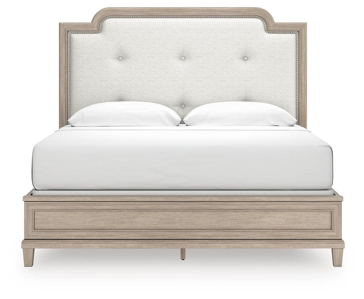 Jorlaina King Upholstered Panel Bed - image 5