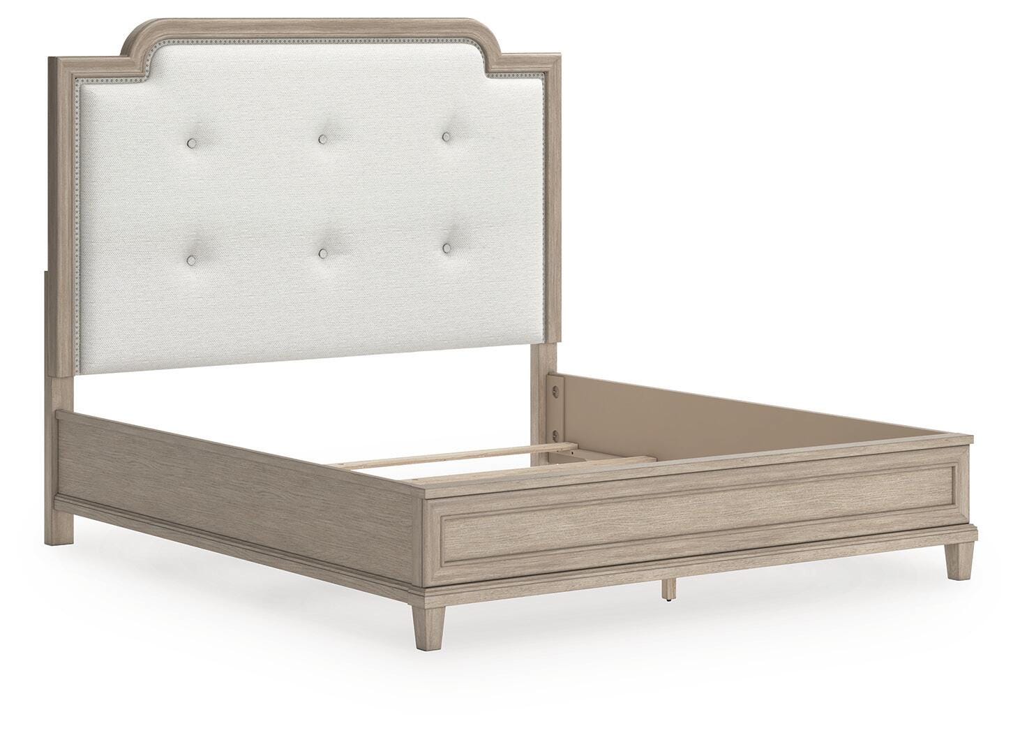Jorlaina King Upholstered Panel Bed - image 3