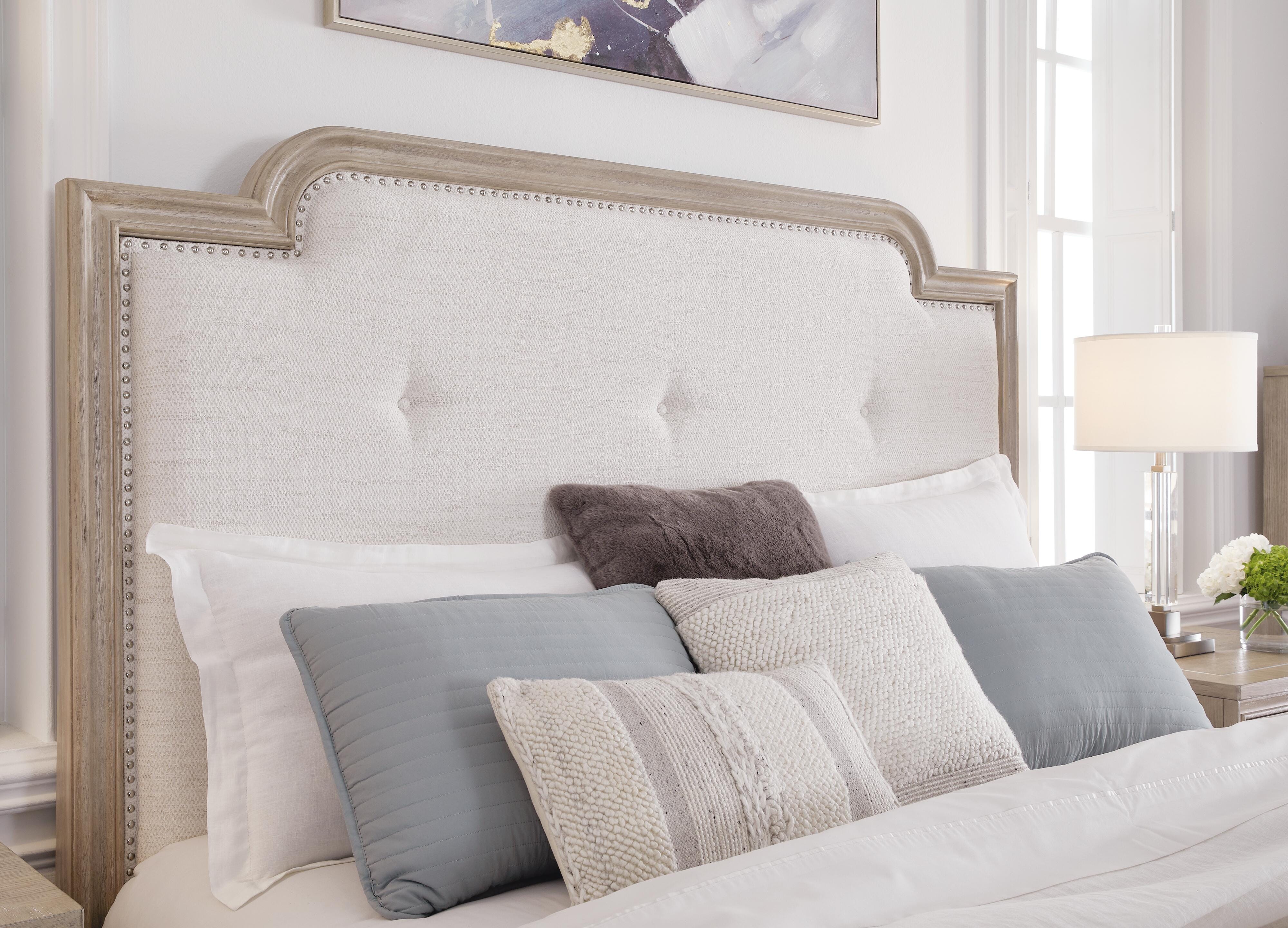Jorlaina Queen Upholstered Panel Bed - image 11