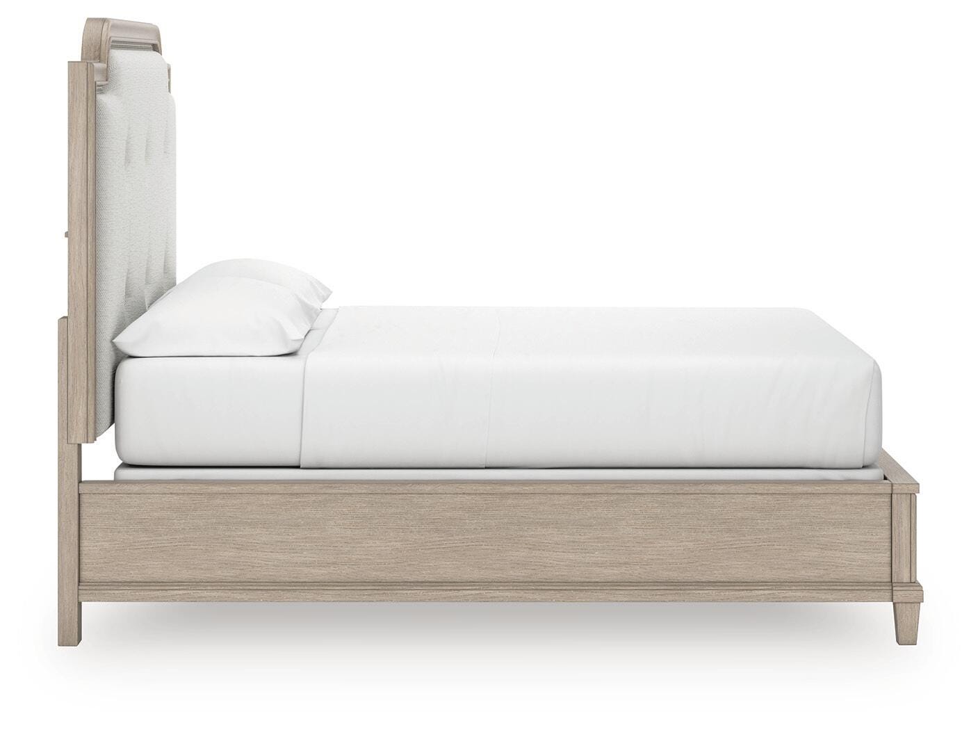 Jorlaina California King Upholstered Panel Bed, Dresser and Mirror - image 9