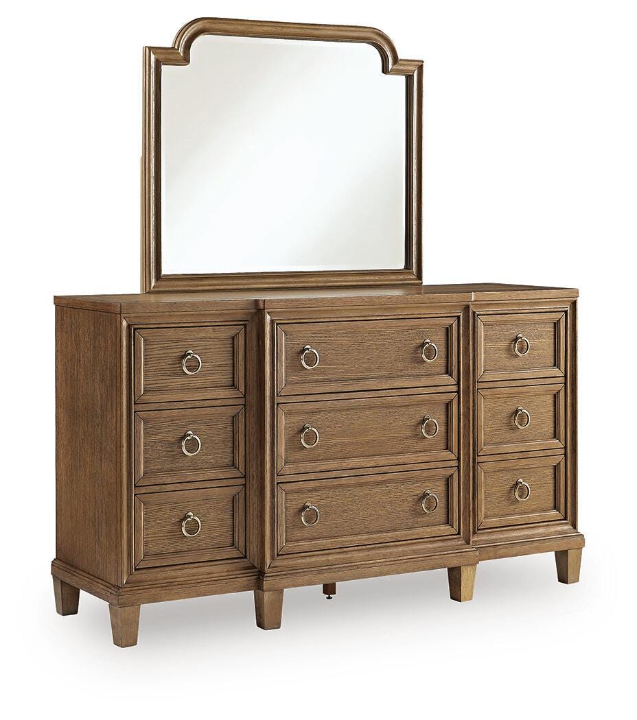Jorlaina Dresser and Mirror - image 1