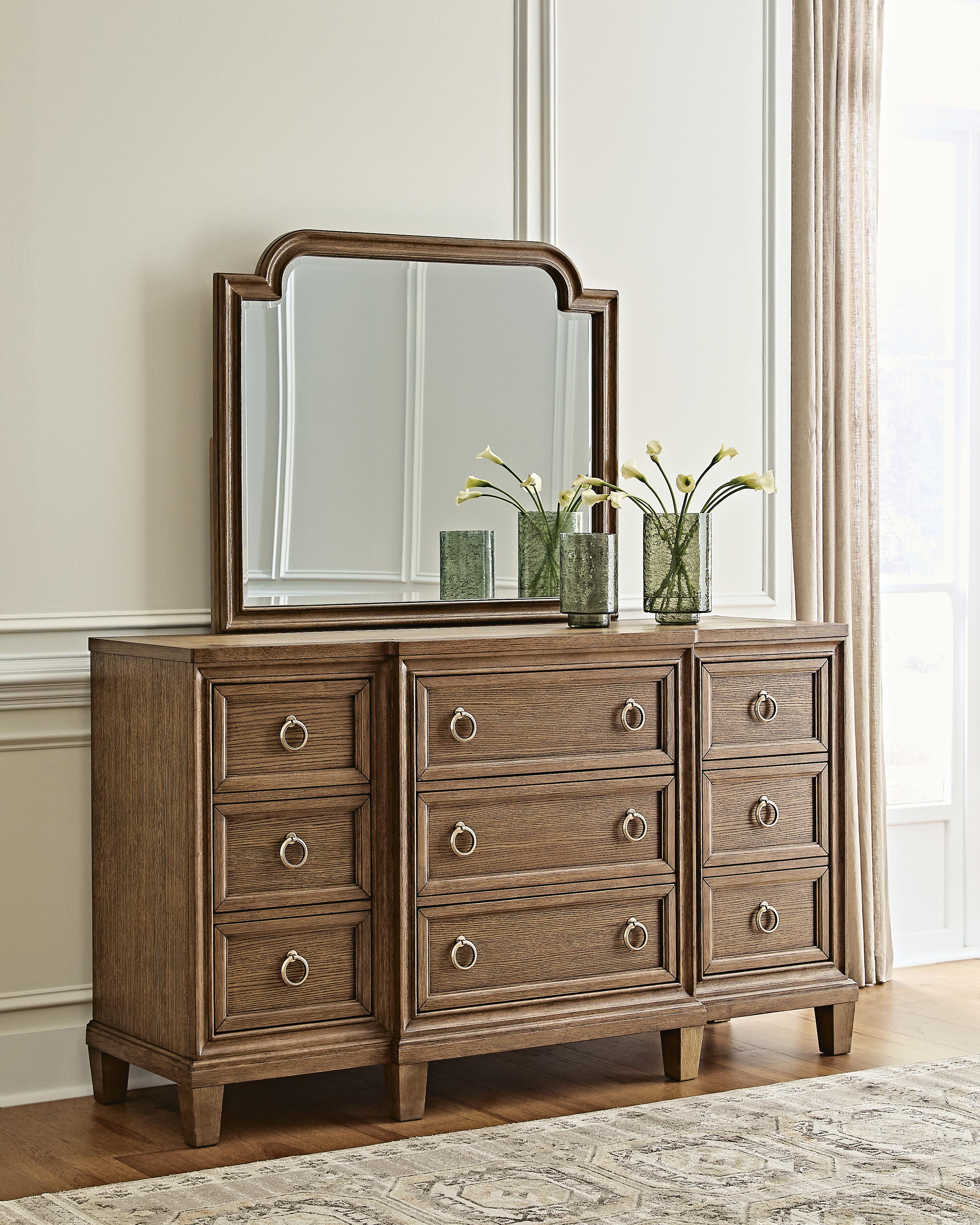 Jorlaina Dresser and Mirror - image 1