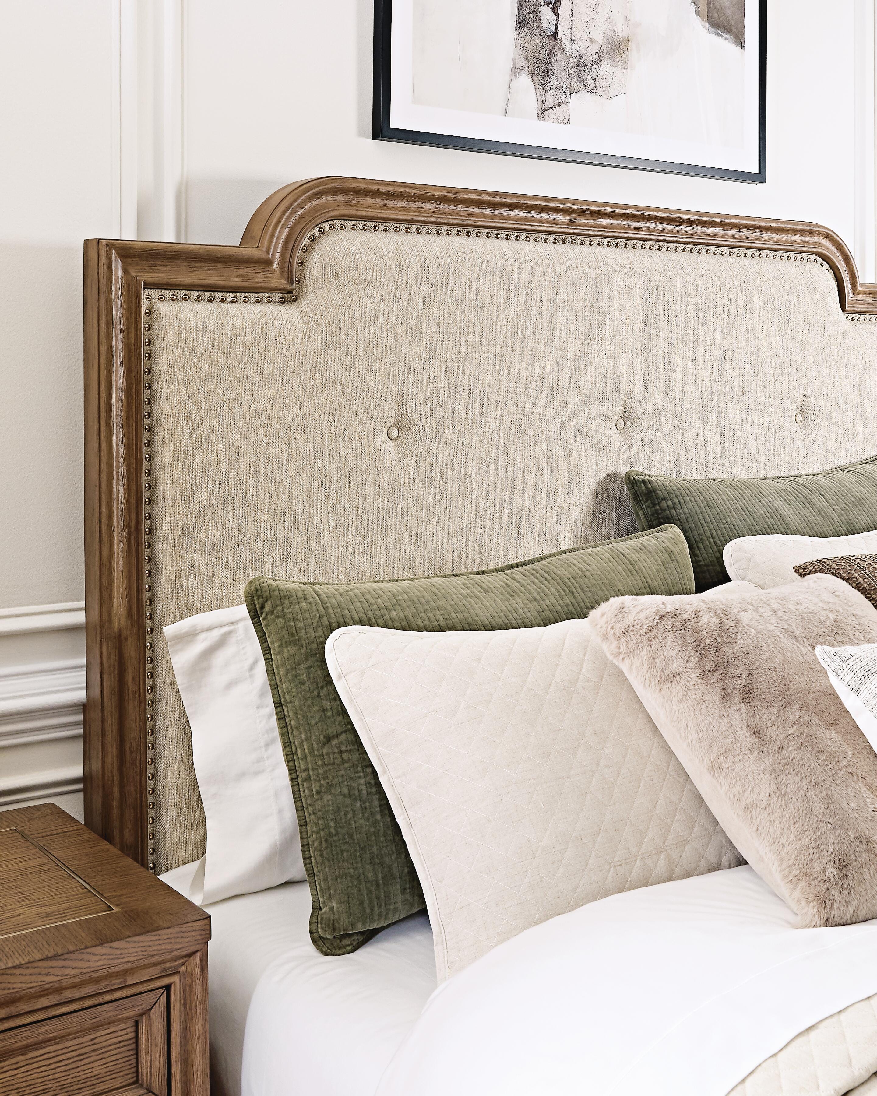 Jorlaina King Upholstered Panel Bed - image 6