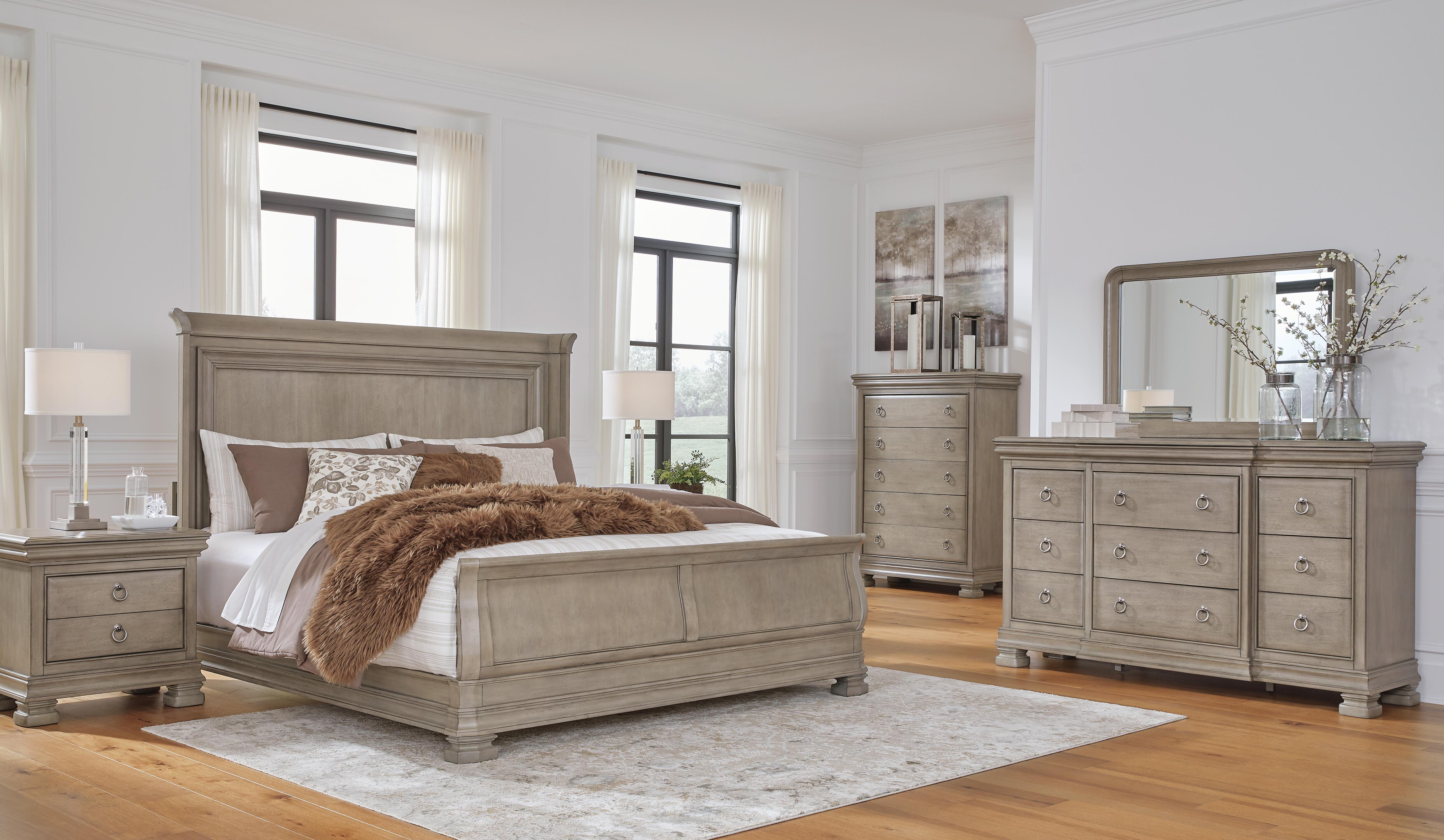 Lexorne California King Sleigh Bed - image 9