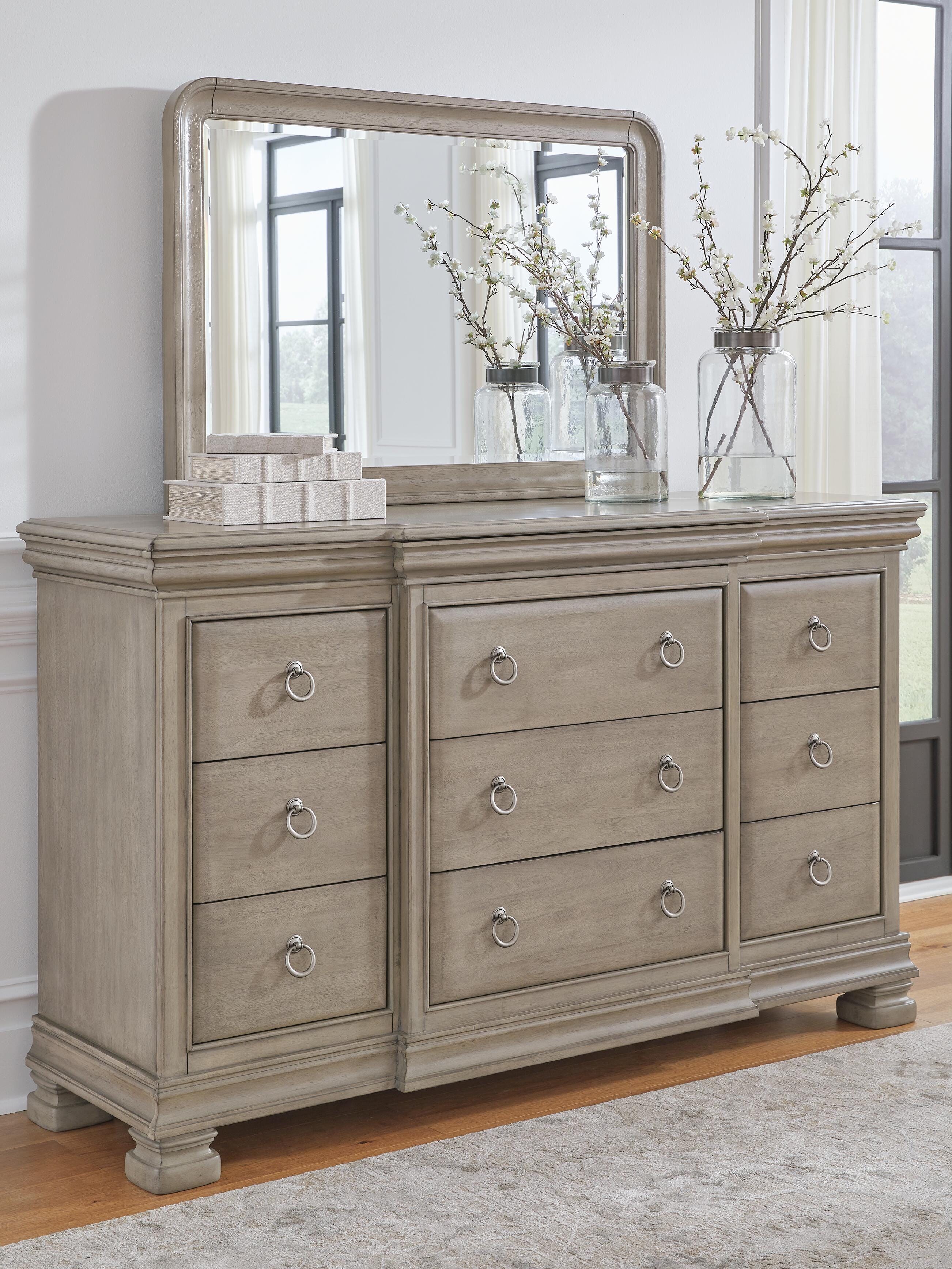 Lexorne Dresser and Mirror, , rollover