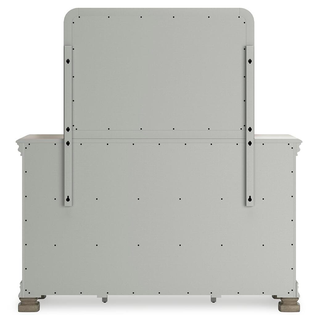 Lexorne King Sleigh Bed, Dresser and Mirror - image 7