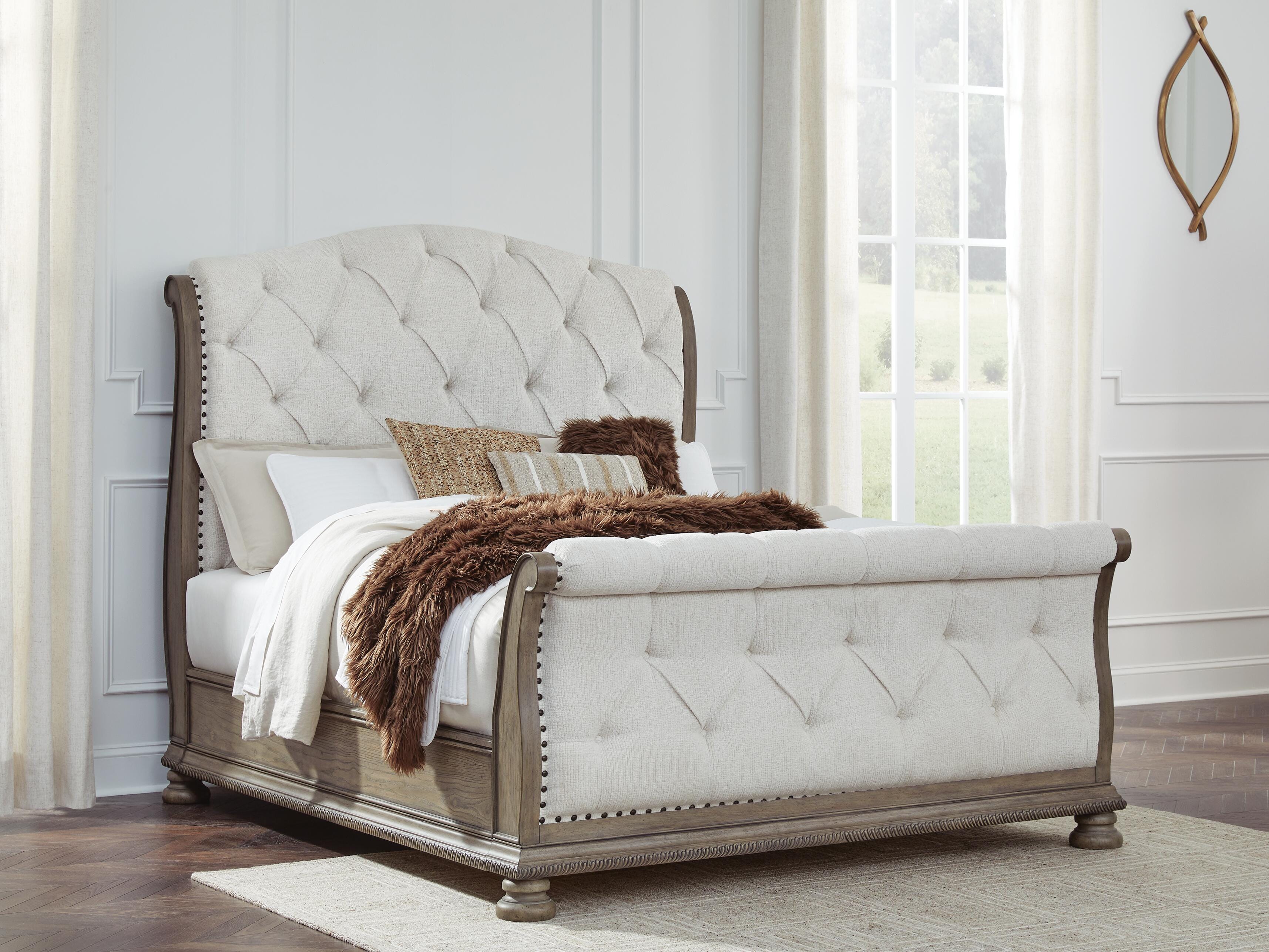 Ardenfield Queen Upholstered Sleigh Bed - image 1