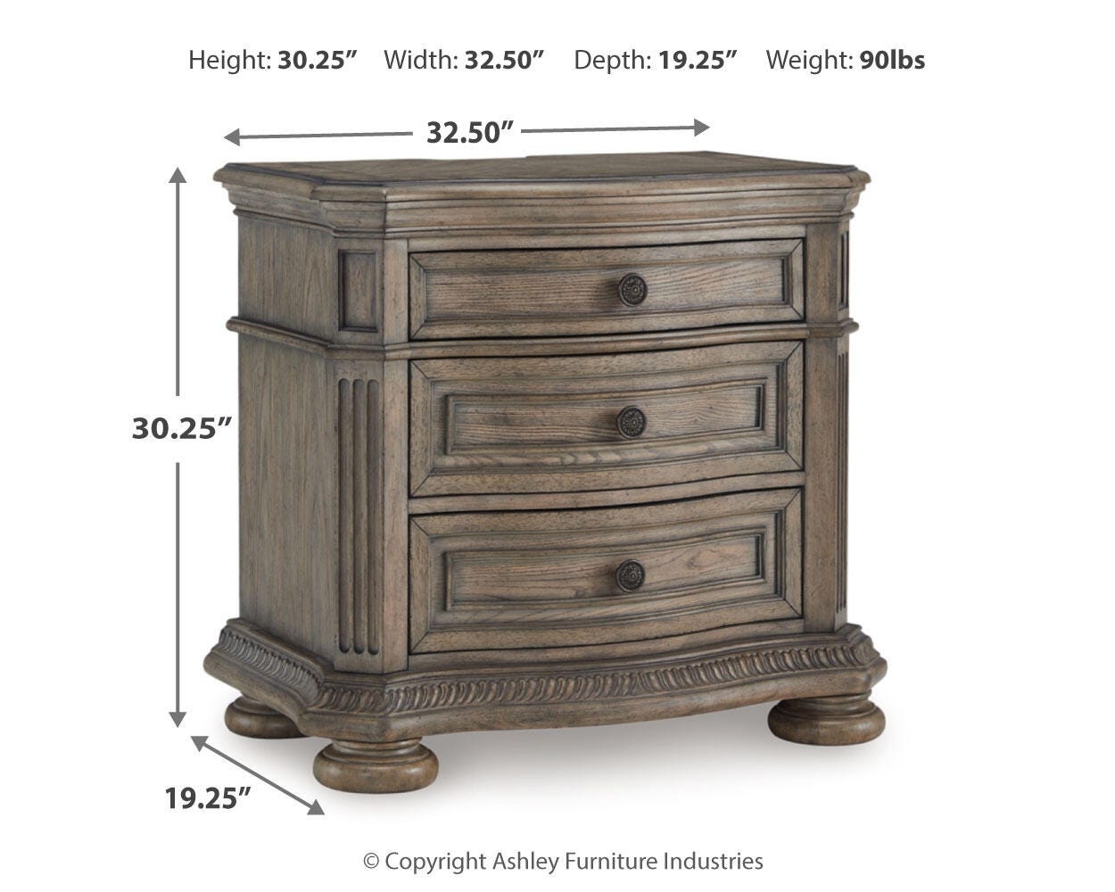 Ardenfield Dimensions
