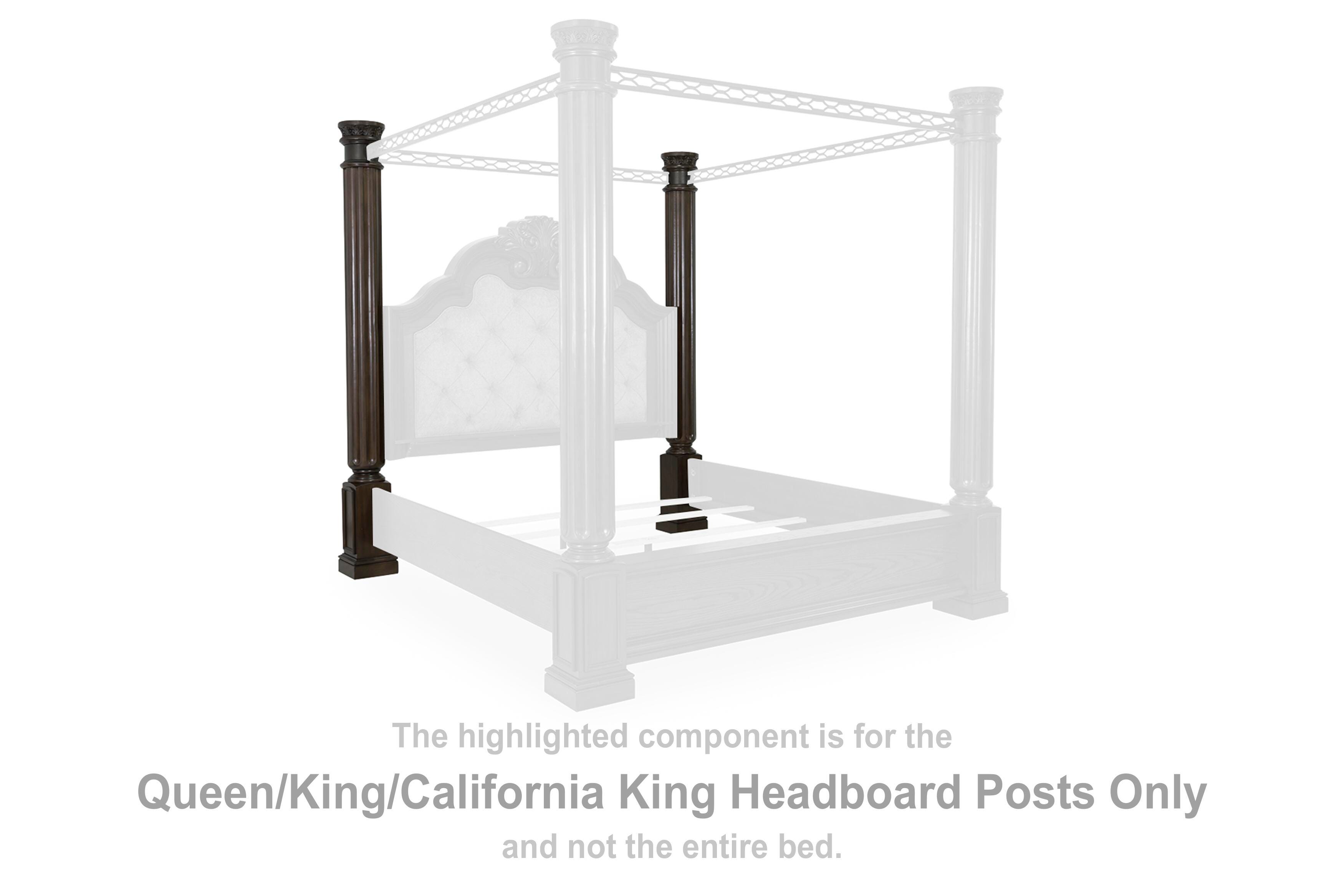 Maylee Queen/King/California King Headboard Posts