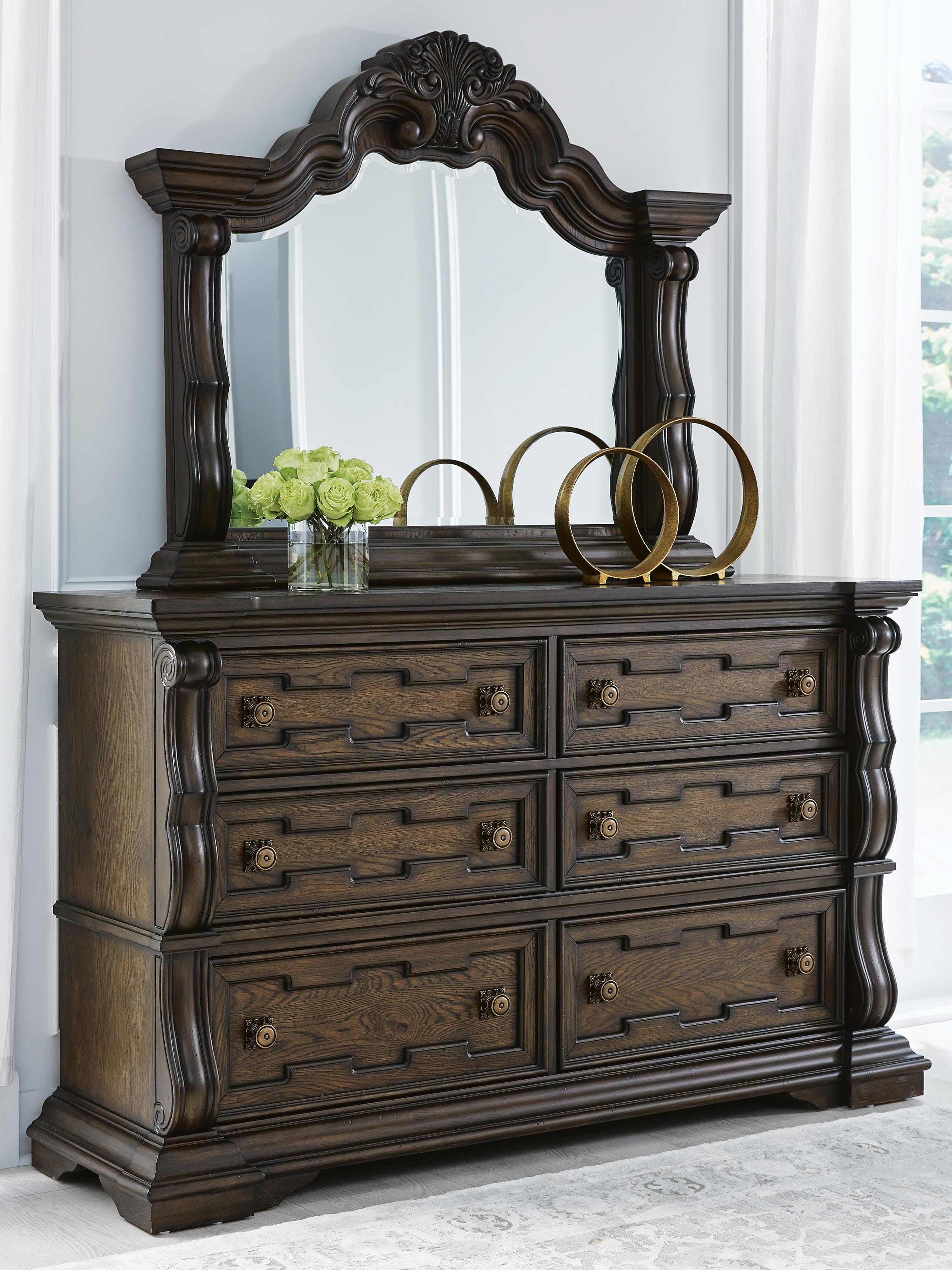 Maylee Dresser and Mirror, , rollover