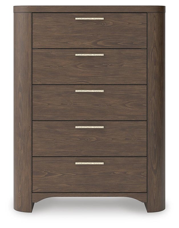 Ashley Luxe Neo 5 Drawer Chest of Drawers