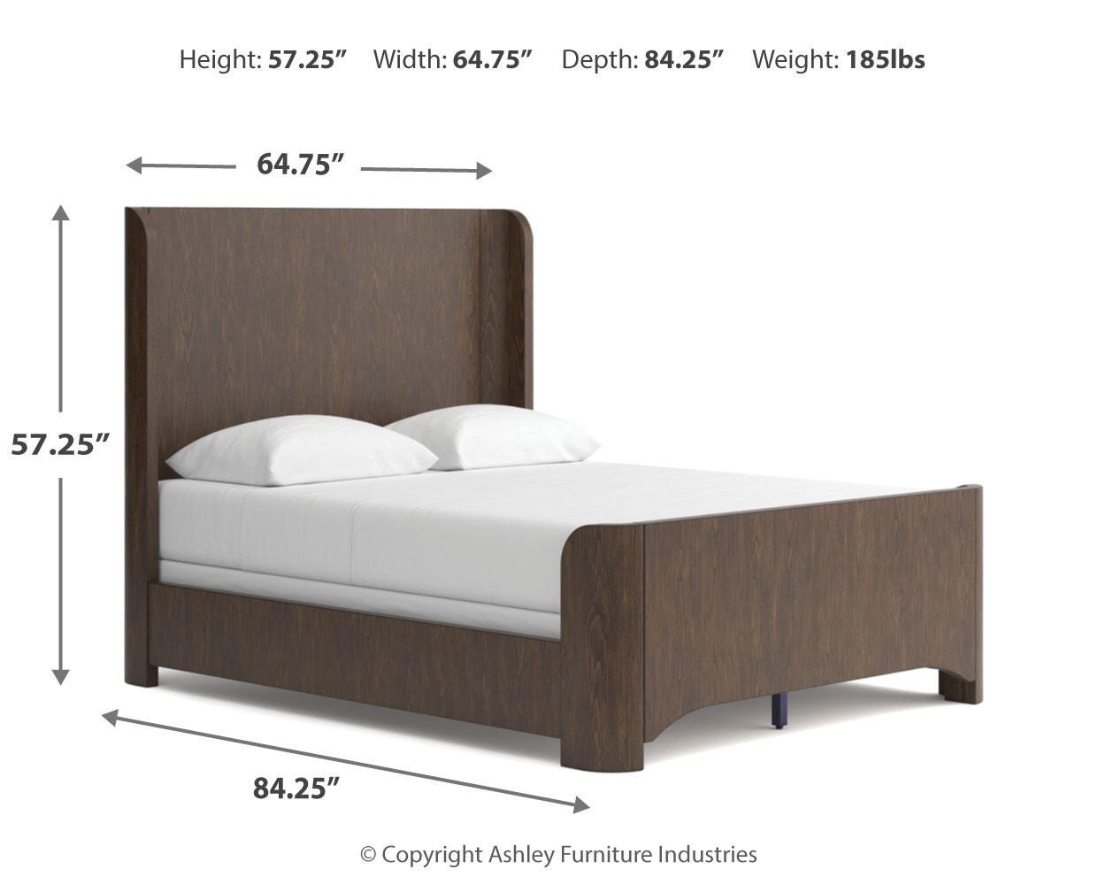 Neo Queen Panel Bed