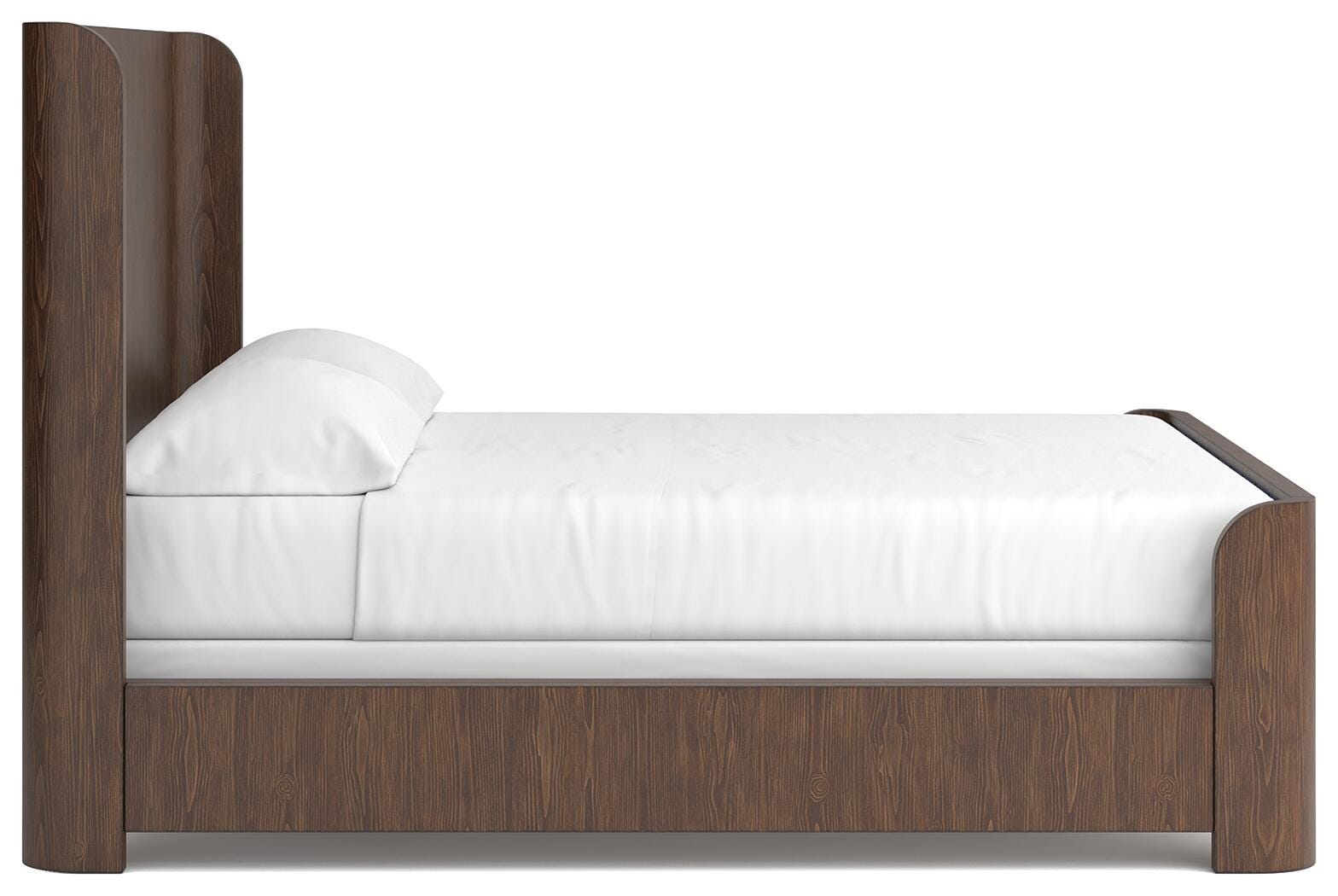 Neo California King Panel Bed, Rich Brown, large